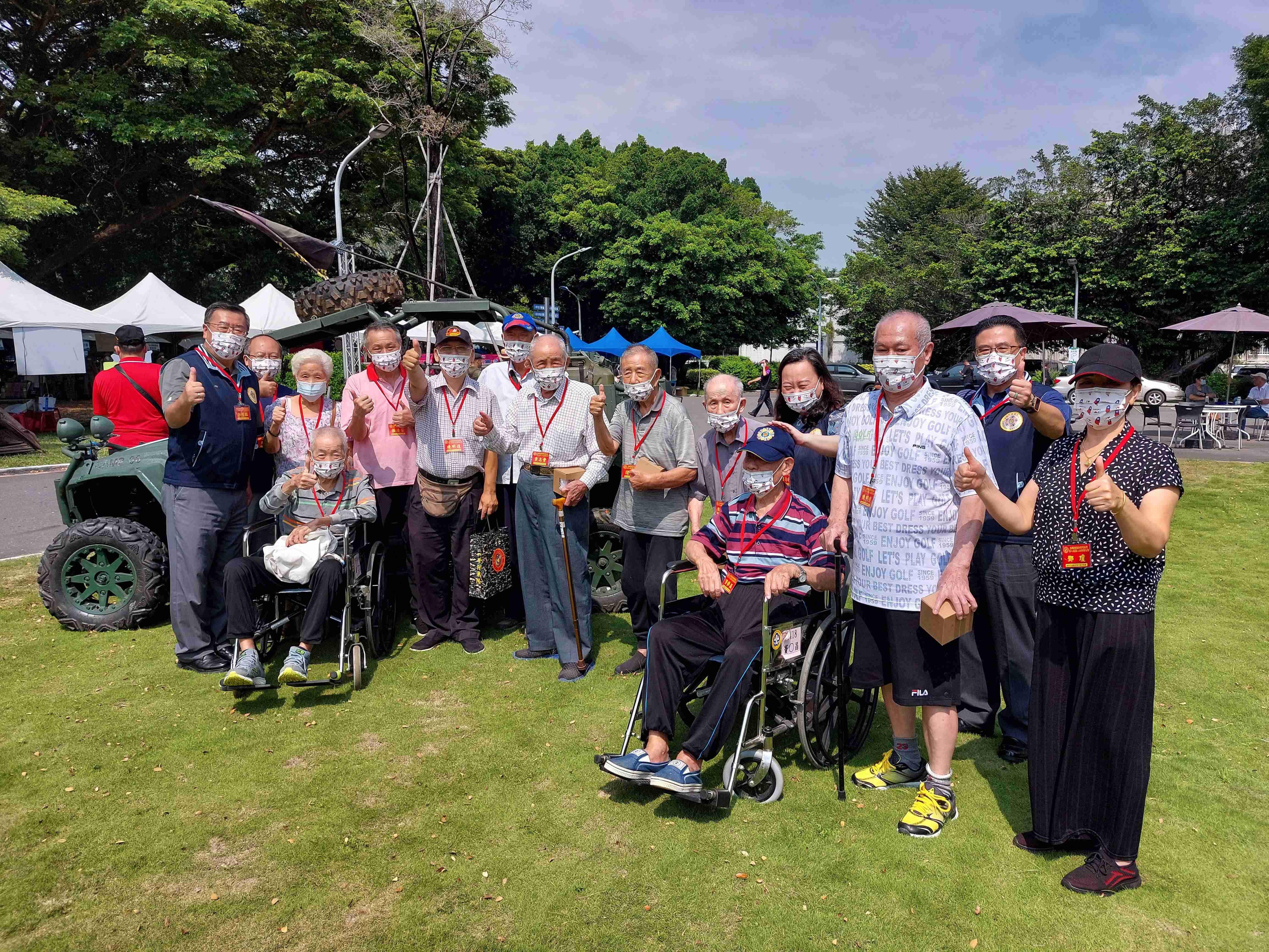 「永遠忠誠」陸戰隊袍澤情深、榮家慰訪相見歡