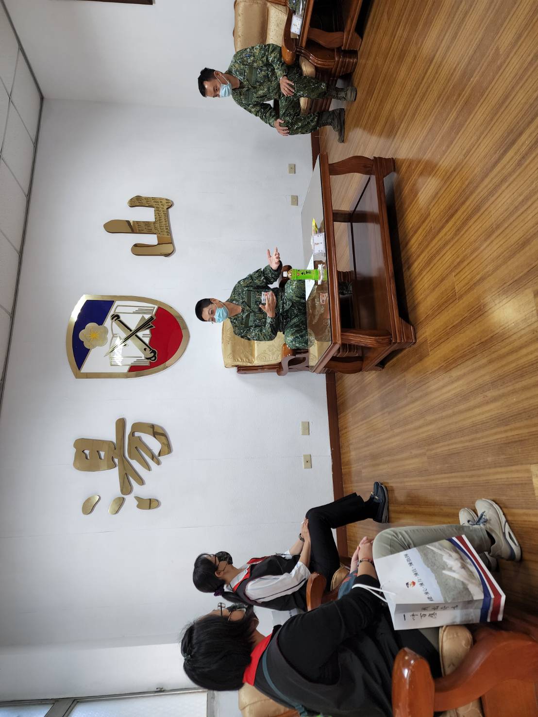全民國防憶當年，臺南榮家參訪「陸軍砲兵指揮部」懷舊之旅