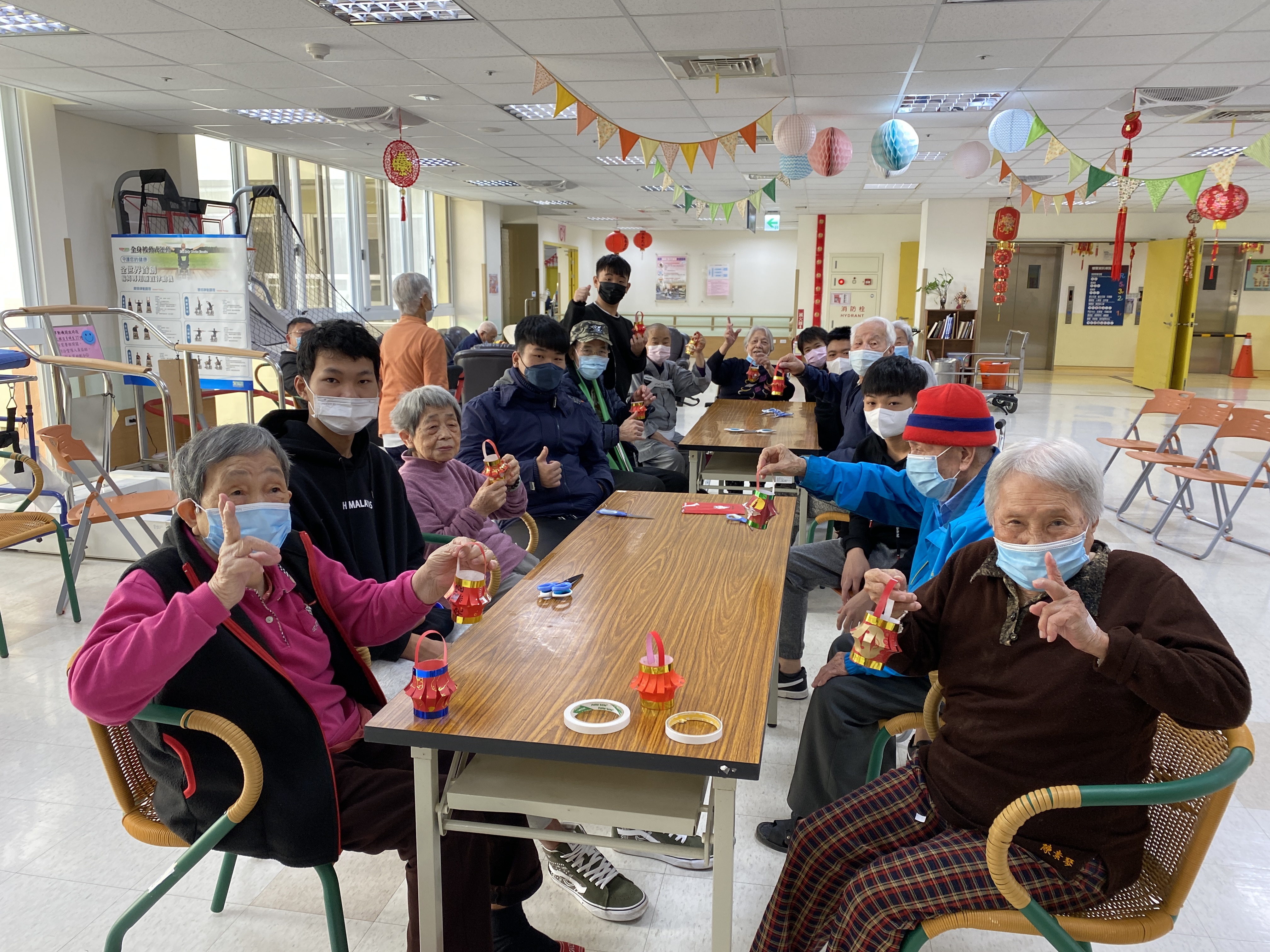 112年2月10日雲彩少年寒假陪伴長輩