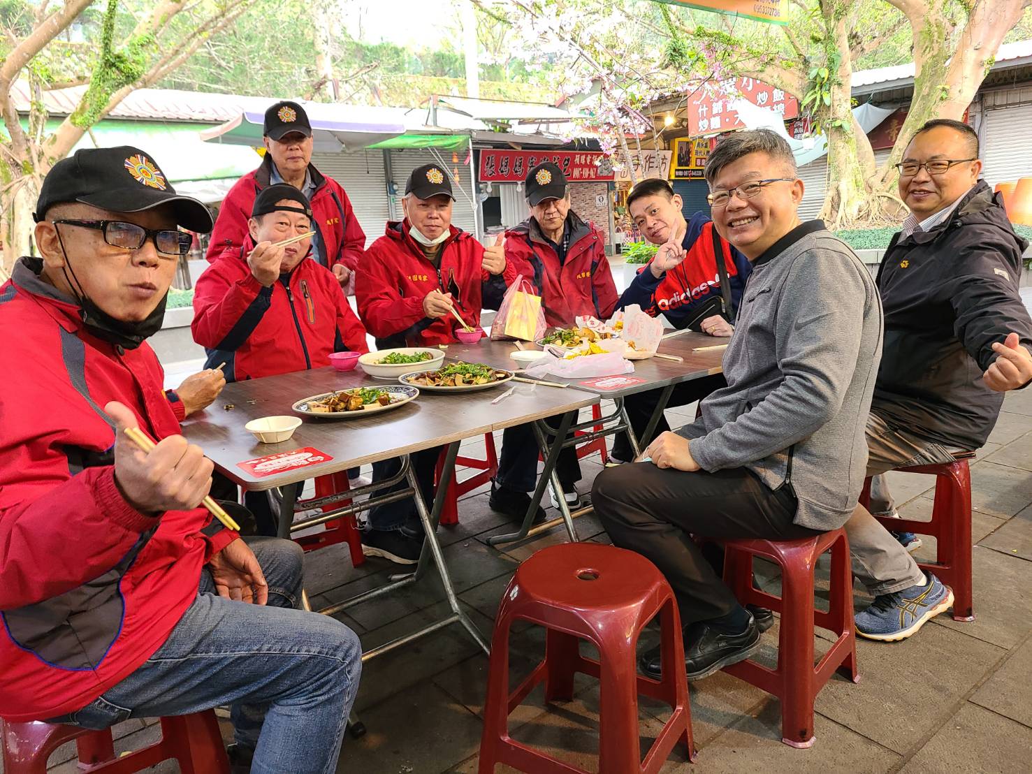 桃園榮家春季知性輕旅行 住民愜意養生好舒心