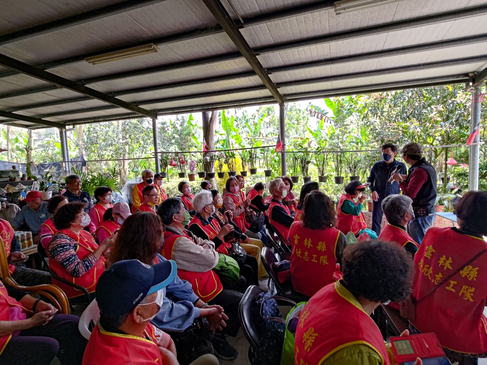 雲林縣榮服處志工聯繫會議活動提昇志工環境保護意識