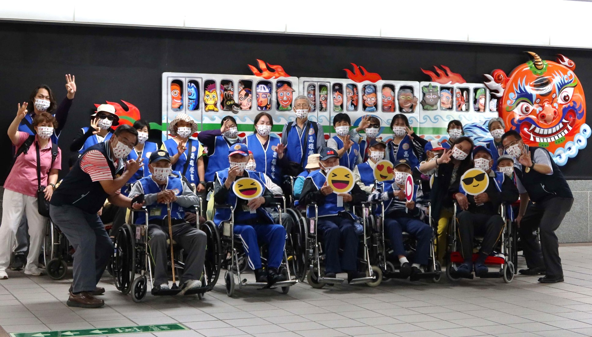 養護住民微旅行　搭捷運暢遊樂開懷