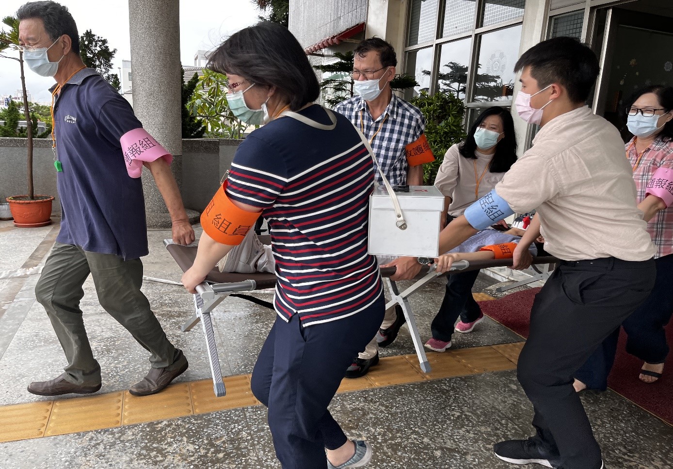 澎湖縣榮民服務處112年度防空疏散編組演練成效良好