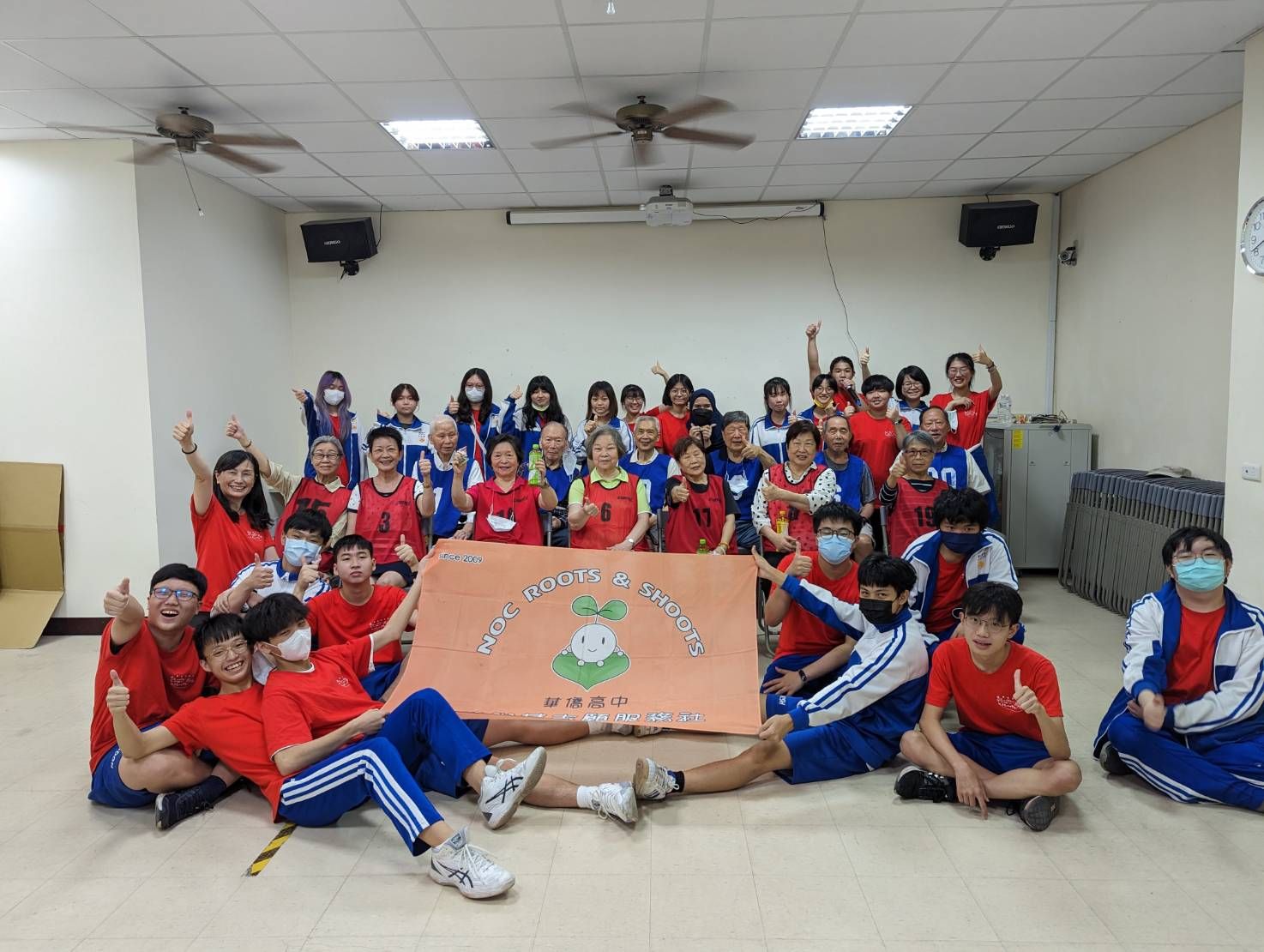 華僑高中根與芽志願服務社-趣味活動