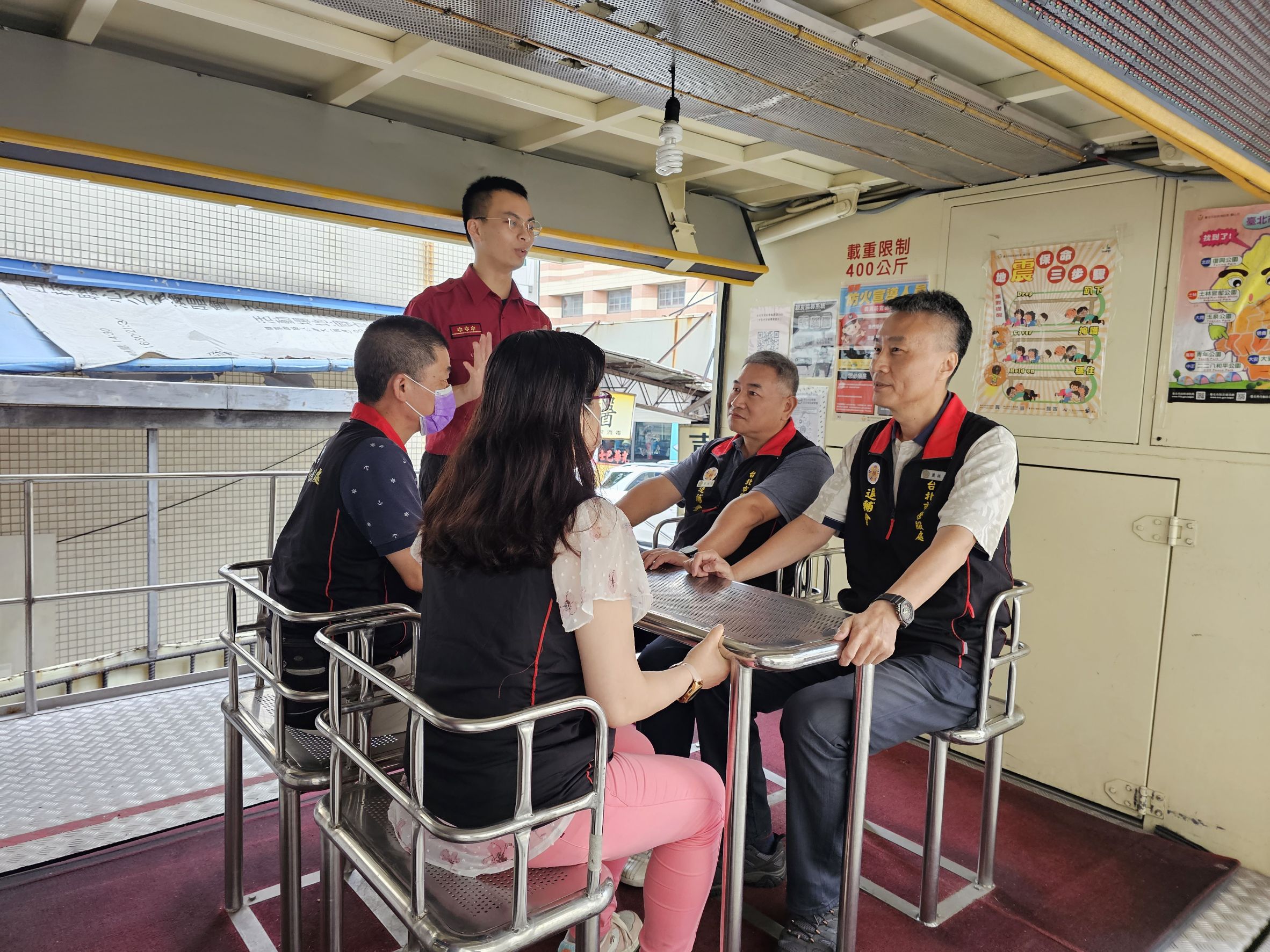 【臺北市榮民服務處自衛消防編組演練暨地震防災體驗 強化防災意識 提升應變能力】