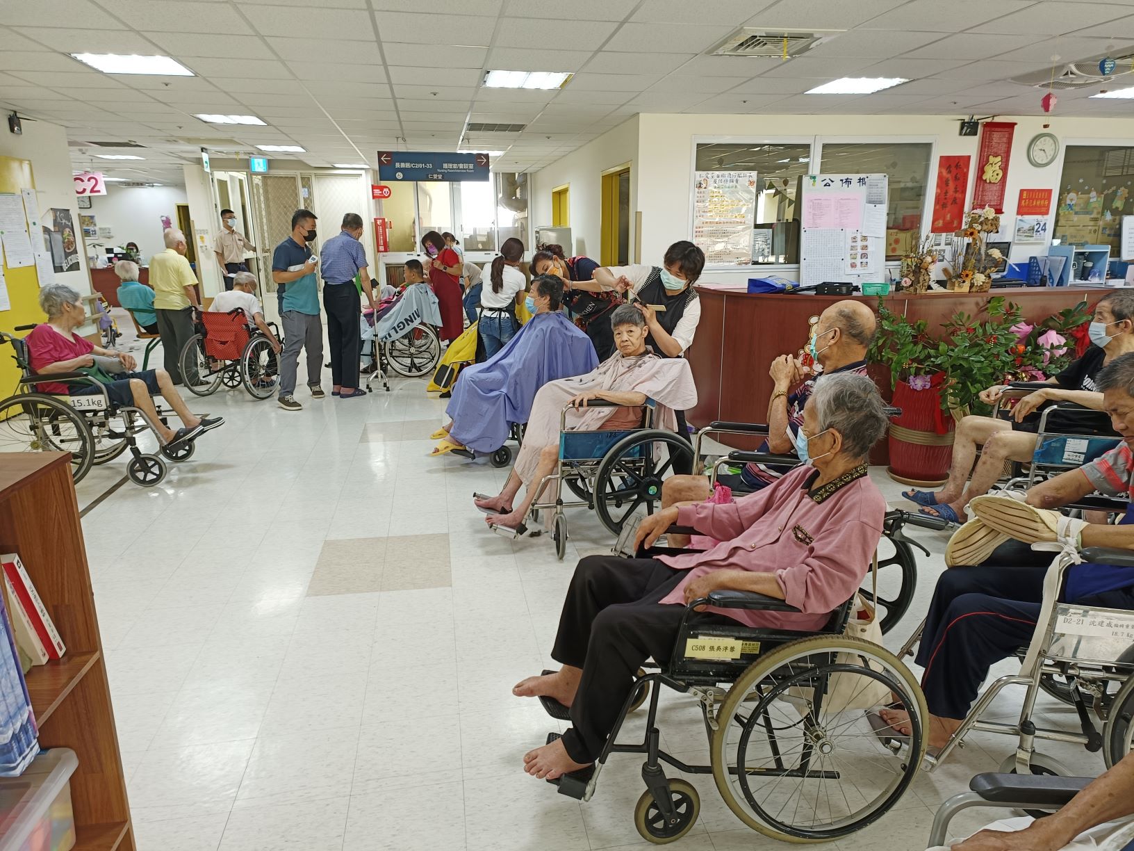 112年5月24日雲林縣女子燙髮業職業工會來家義剪服務