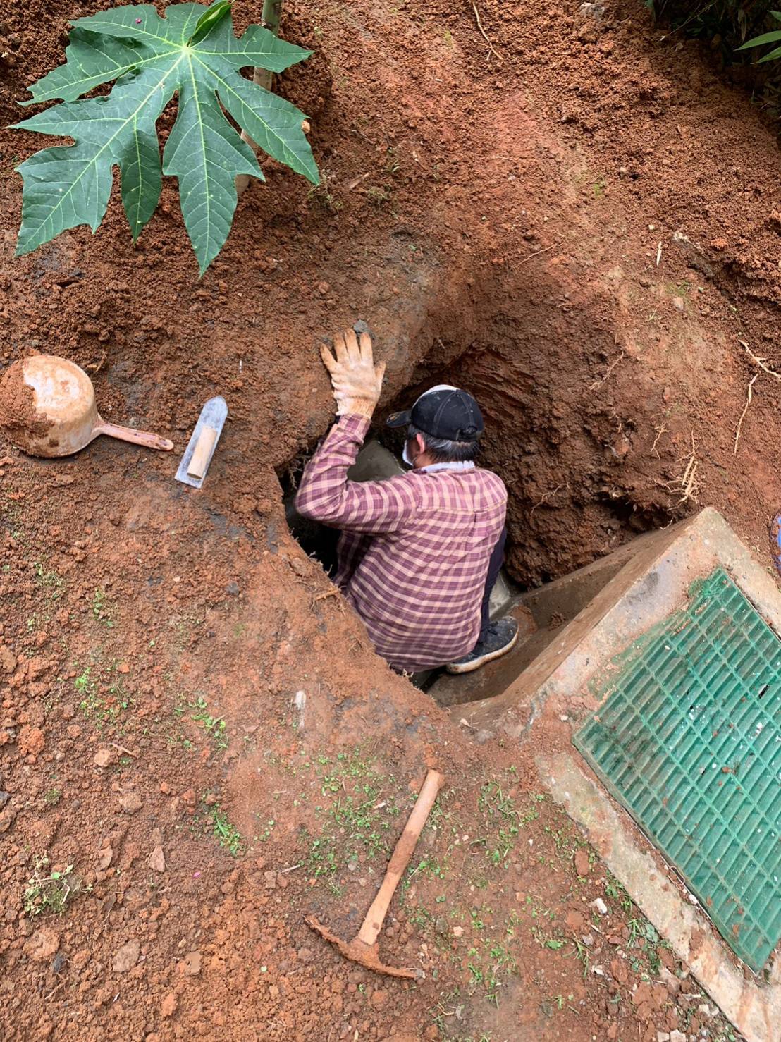 忘我園區因管路老舊長期受水管回堵之苦