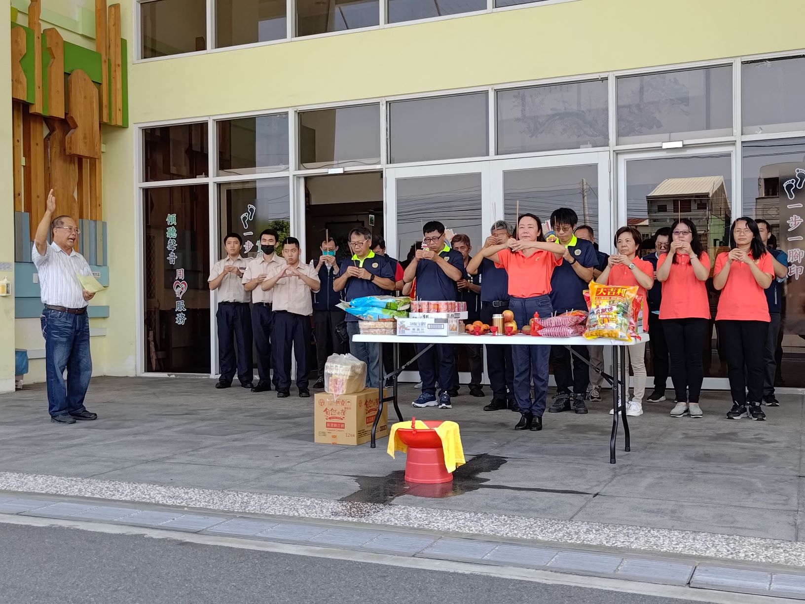 雲林縣榮服處辦理112年中元節祭悼歷年在臺亡故榮民祭祀活動