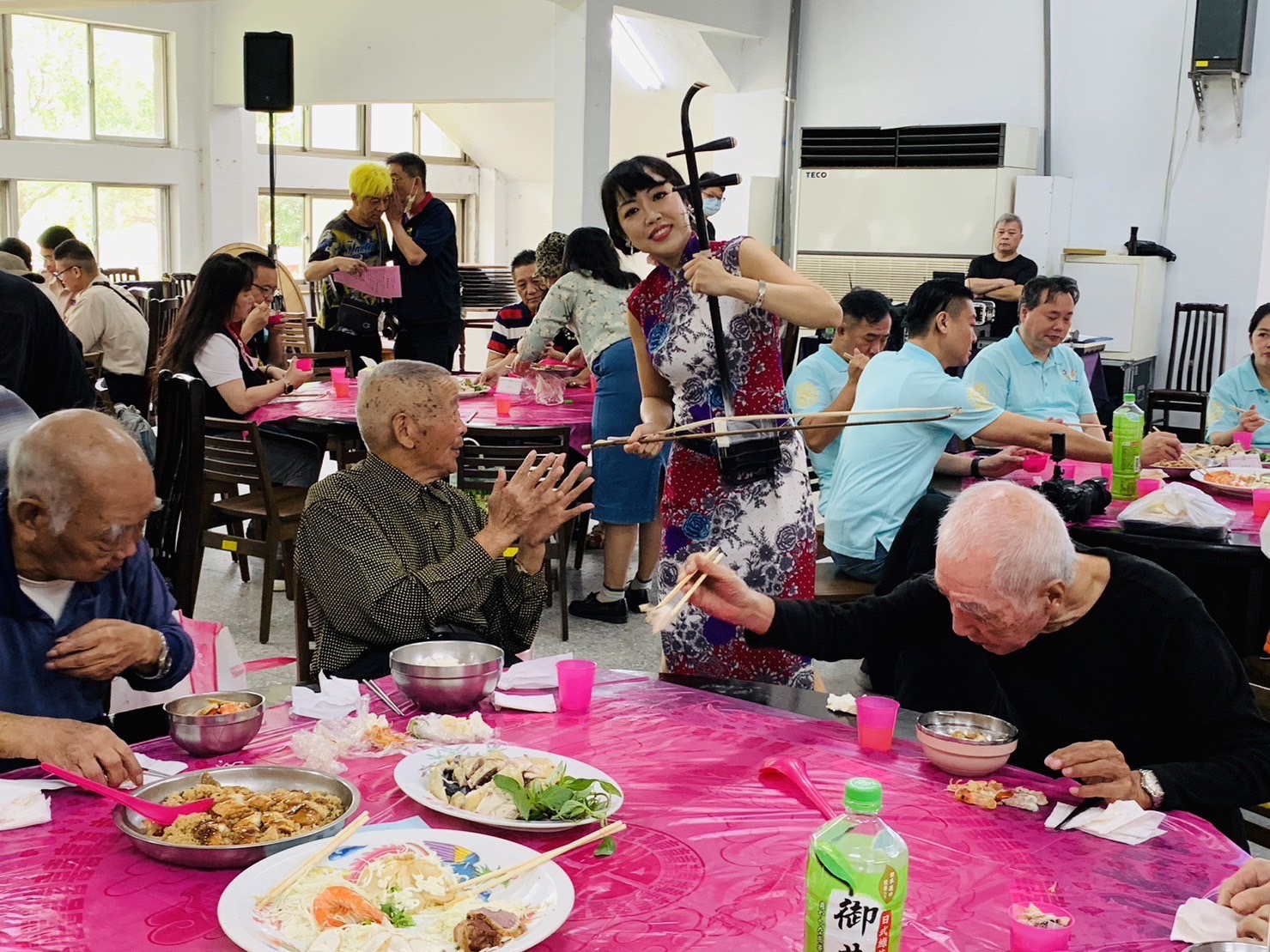 台北市華友扶輪社蒞家舉辦重陽餐會活動