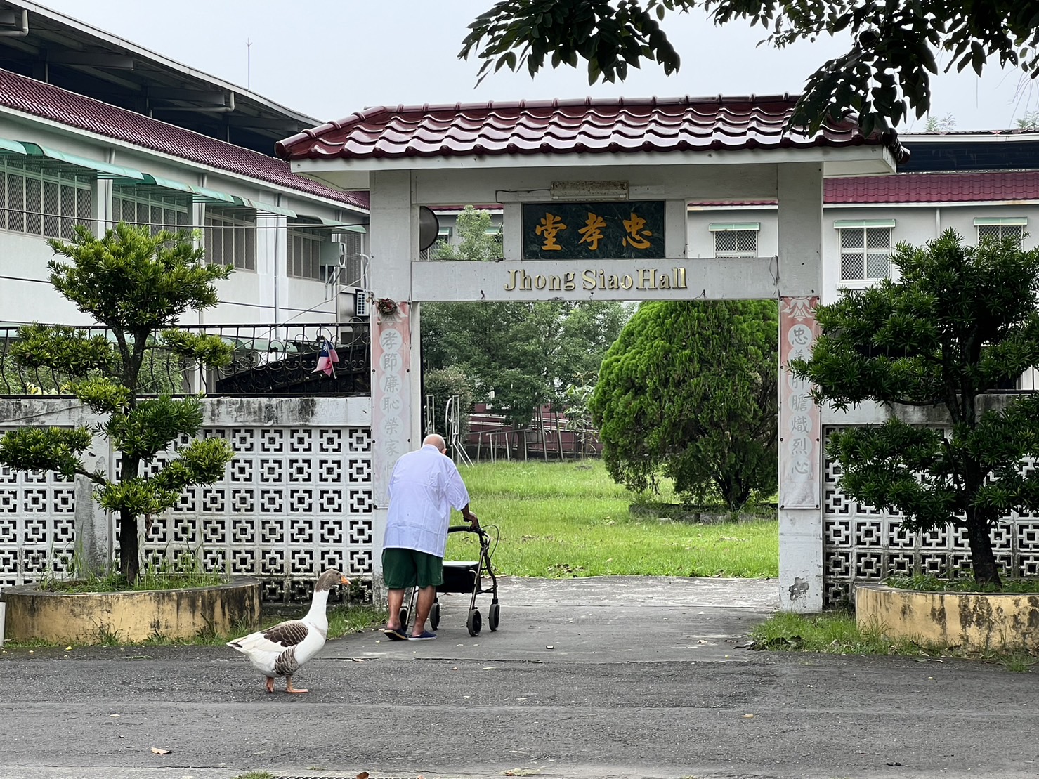 112年10月20日屏東榮家寵物陪伴療癒了長輩的童心