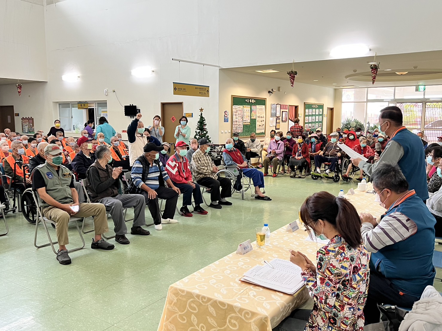 112年12月20日屏東榮家第四季「與榮民有約」~傾聽住民心聲