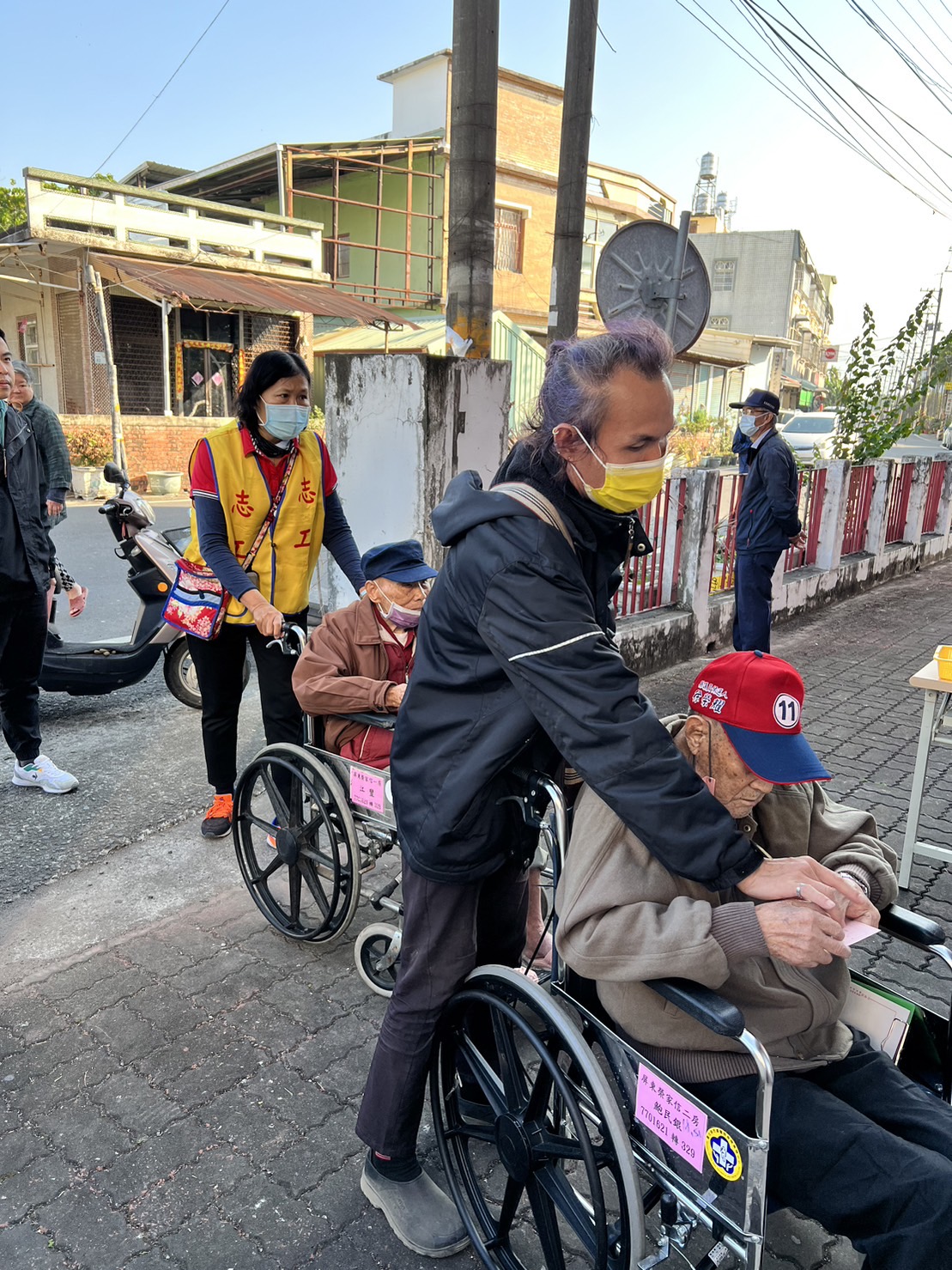 113年01月13日總統及立委選舉百歲人瑞不缺席