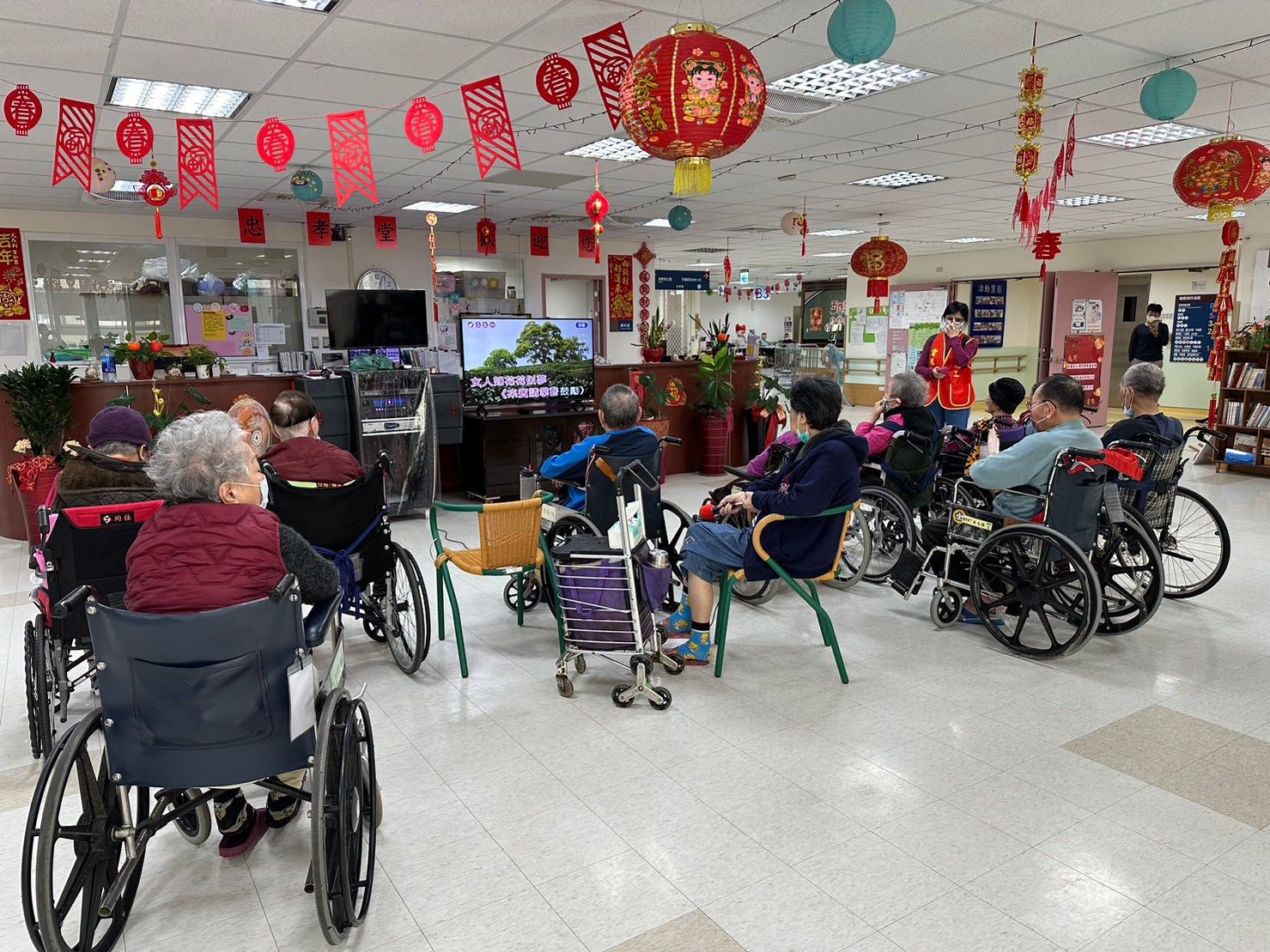 113年2月1日榮欣志工陪伴唱歌活動