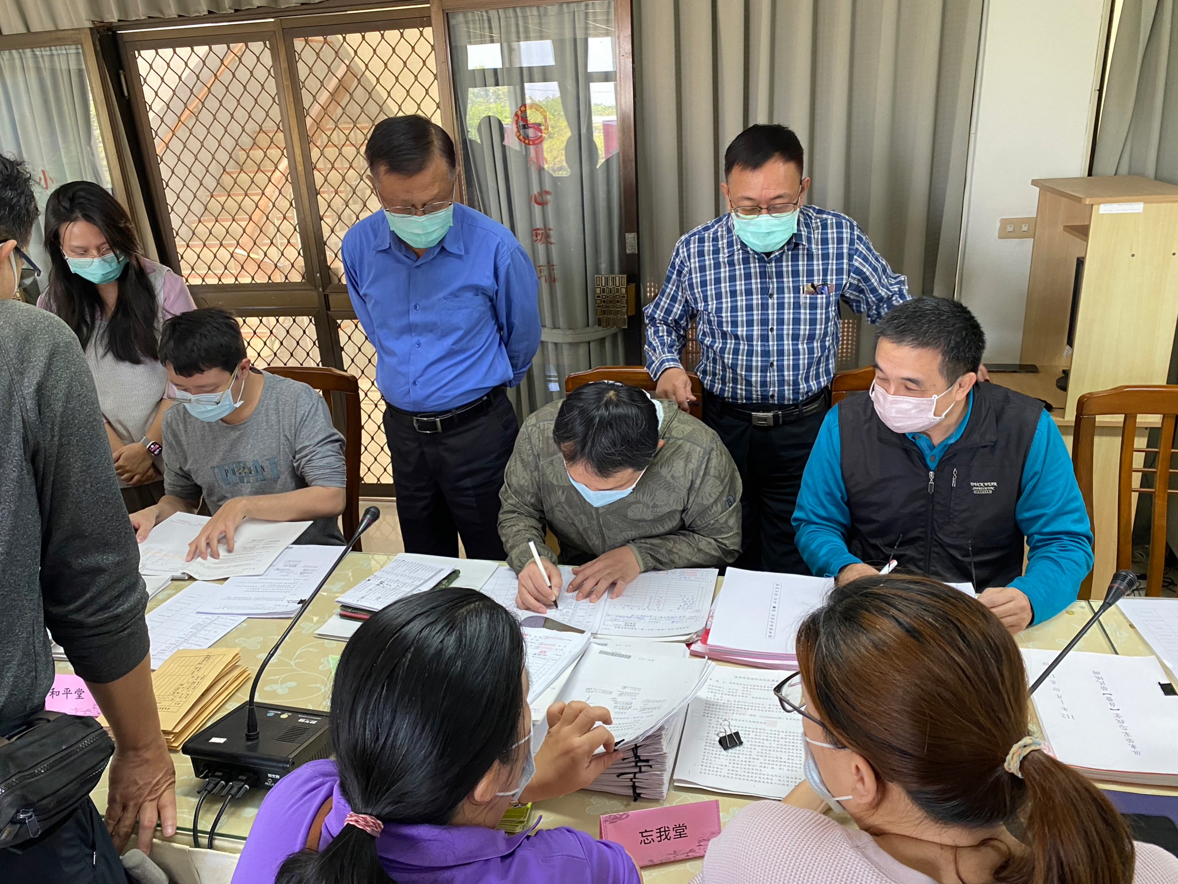 113年01月30日屏東榮家保管住民重要財物稽核~保障榮民權益