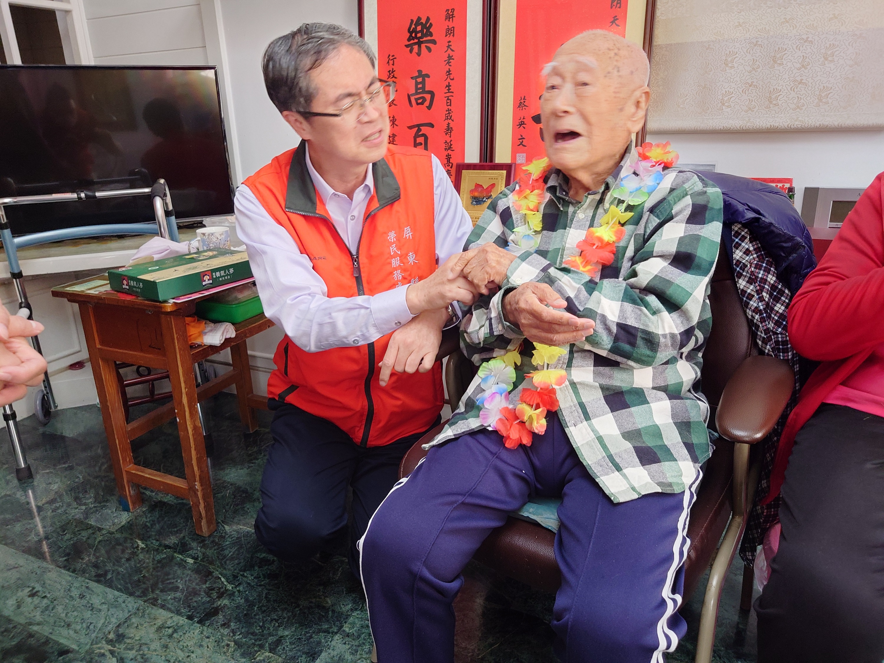 老榮民101歲嵩壽 屏東榮服處慶生