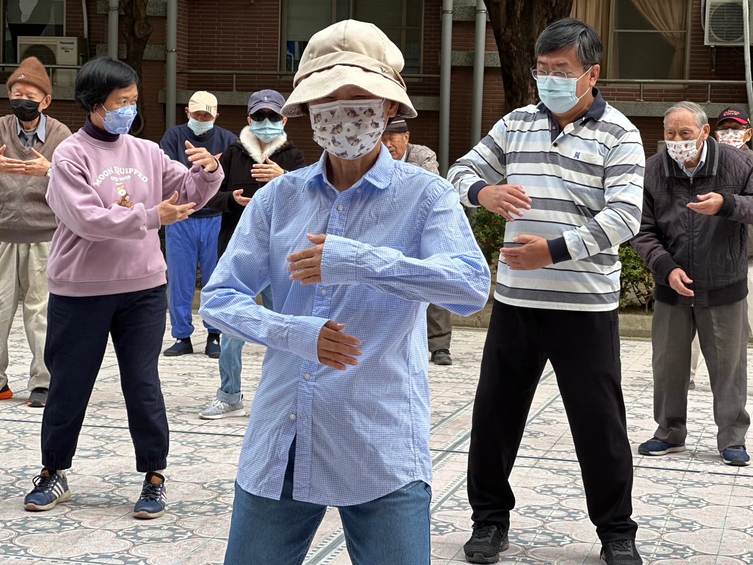 高雄榮家健康促進活動 養生太極班深獲好評