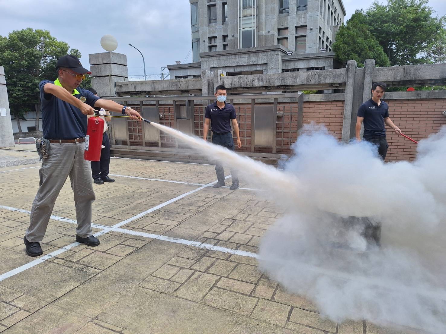 臺中市榮服處辦理113年上半年自衛消防編組訓練