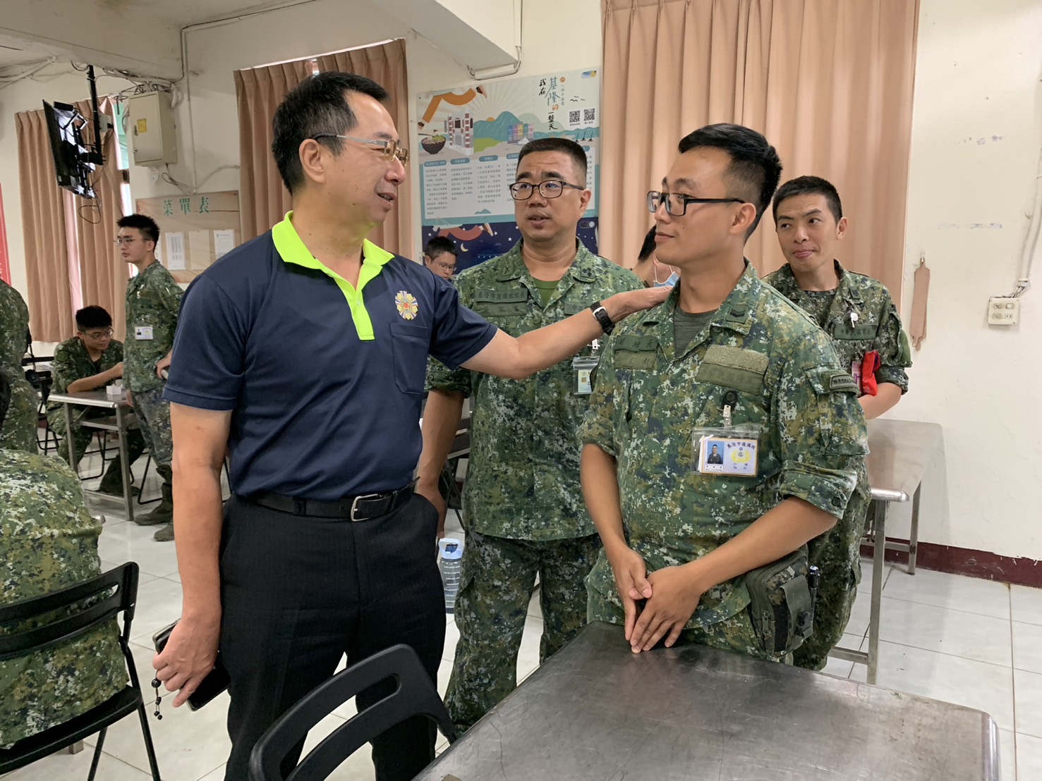 基隆榮服處前進基隆市後備旅辦理國軍志願役屆退官兵權益說明會 - 國軍退除役官兵輔導委員會 基隆市榮民服務處