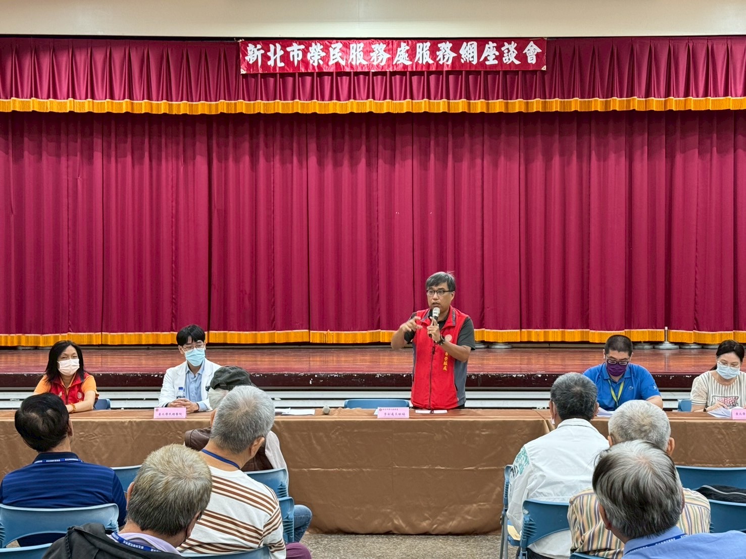 瞭解退除役官兵所需  新北榮服處辦理中永和新店區分區座談