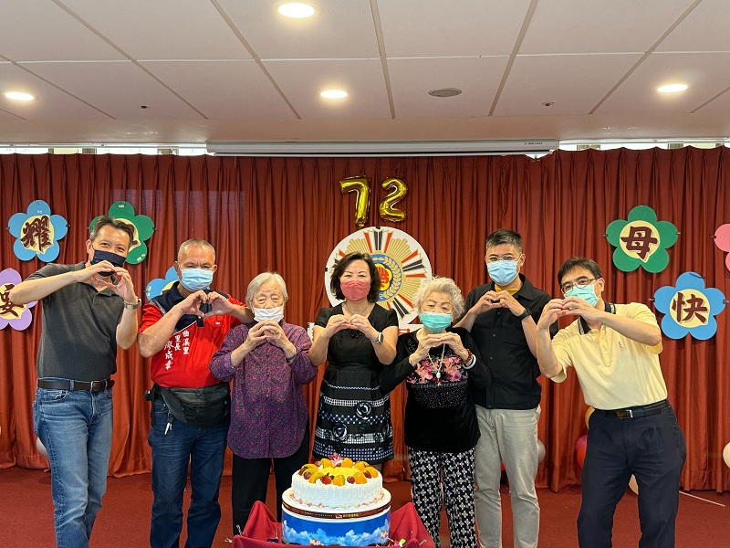 114年5月9日新竹榮家母親節用花香與笑聲陪伴長輩暖心過節