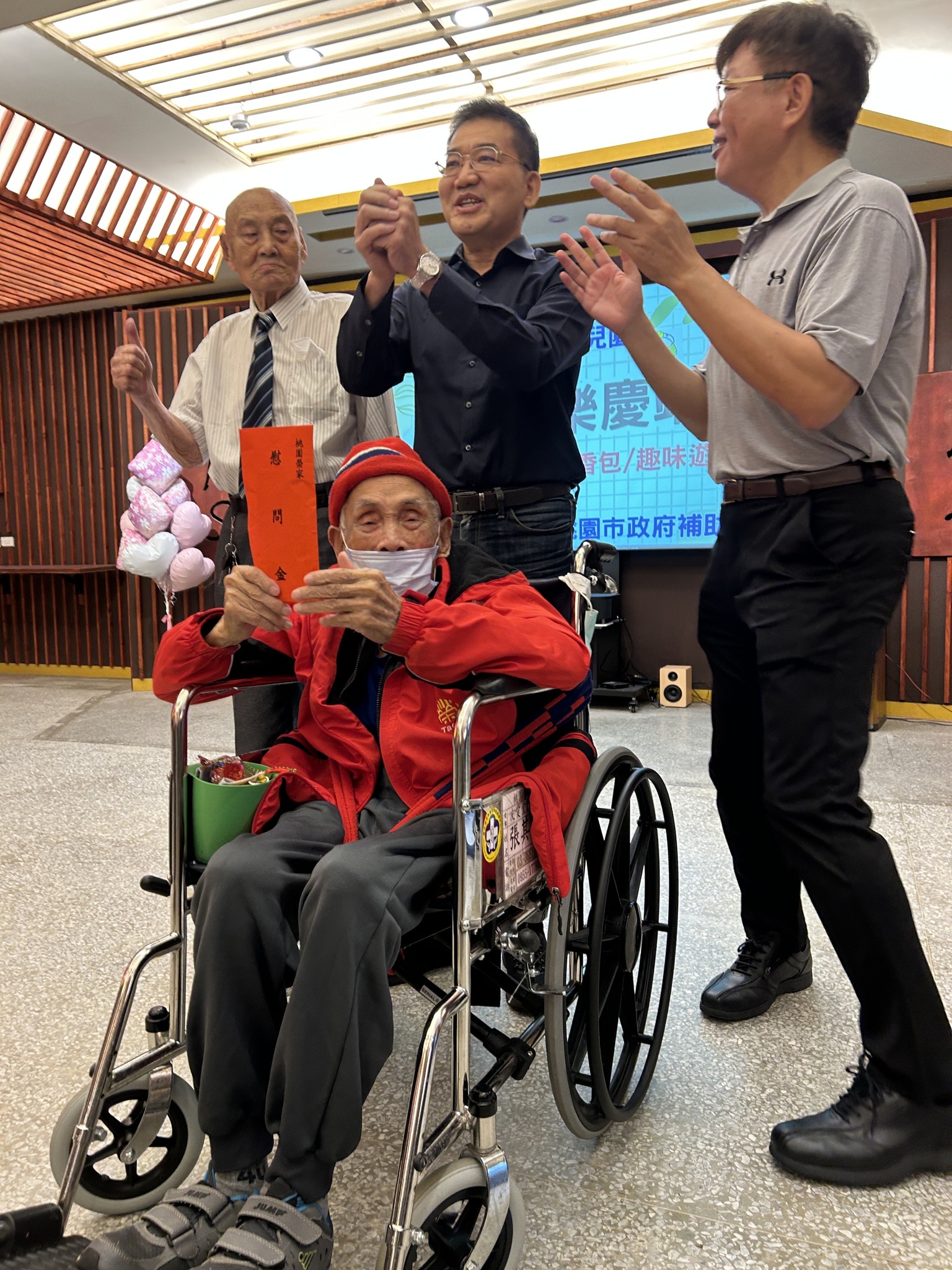 欣桃天然氣慰訪桃園榮家🥰端節傳愛榮民感動在心❤️