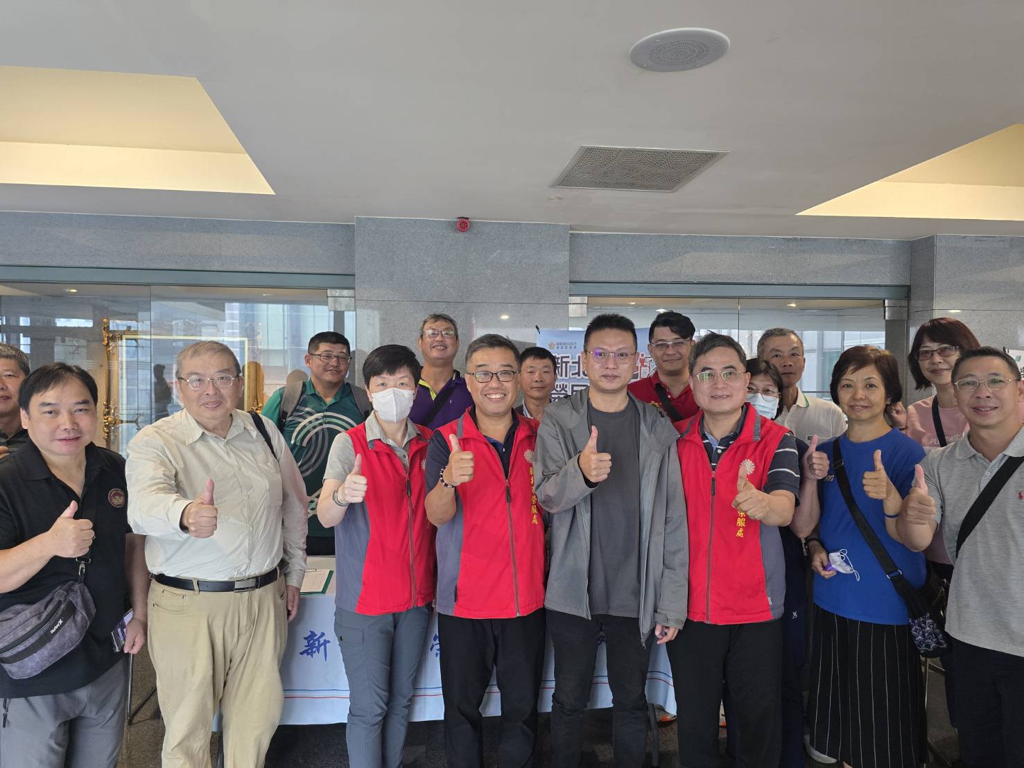 新北榮民服務處參加就業博覽會 協助退除役官兵就轉業