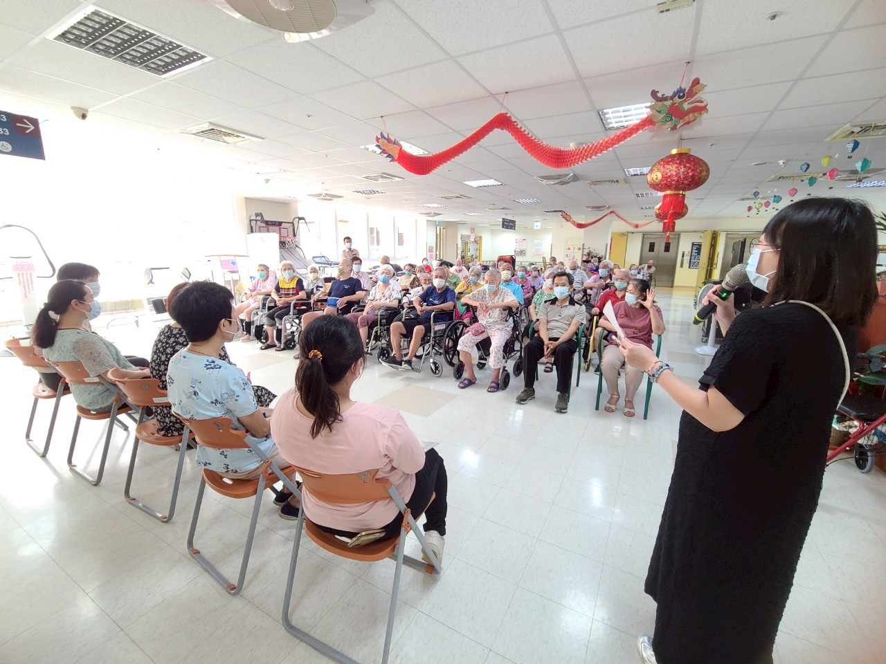 仁愛堂首長與住民有約座談會 溫馨歡樂好有愛