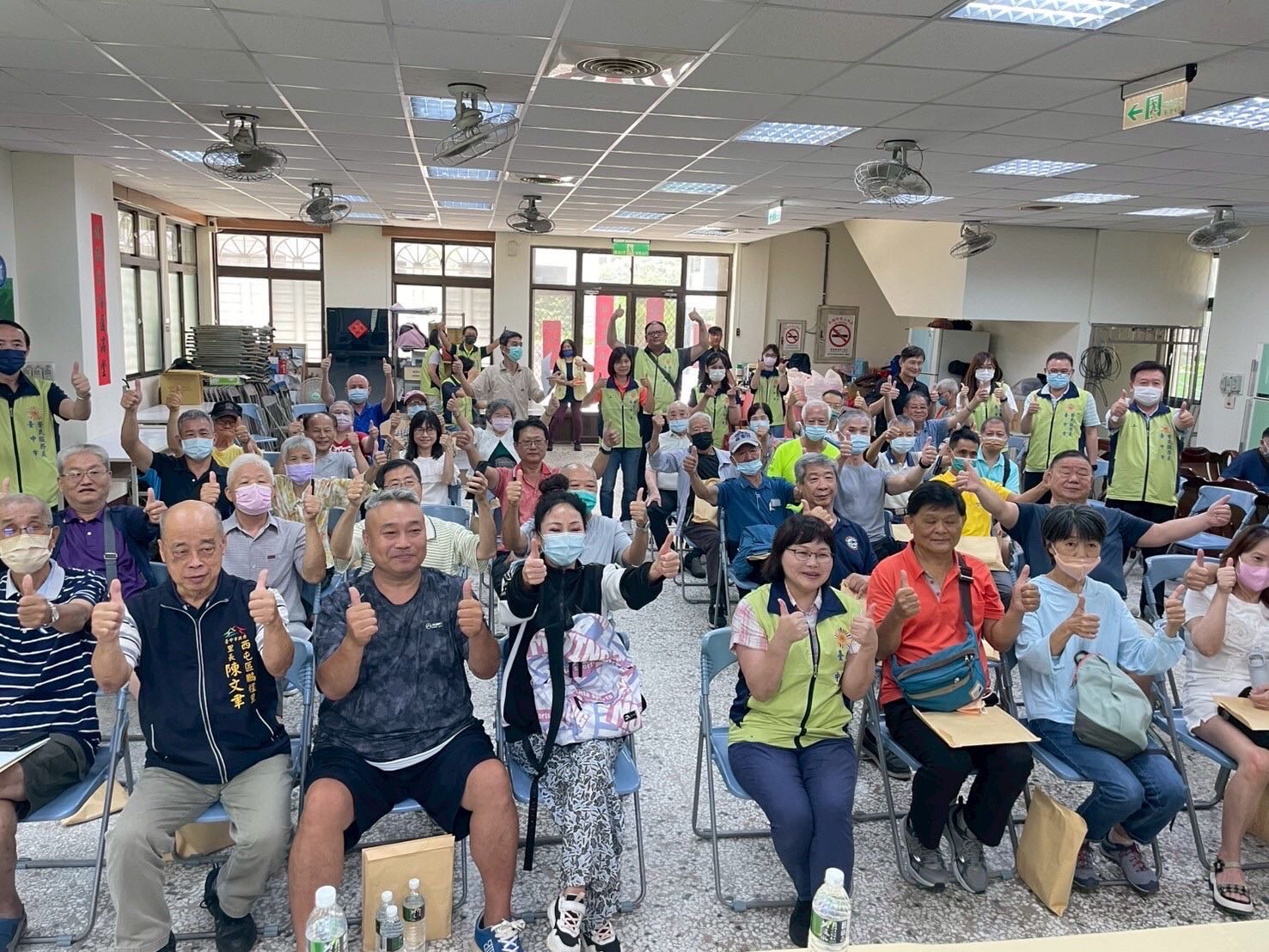 臺中市榮民服務處舉行榮民座談會結合資源落實榮民服務