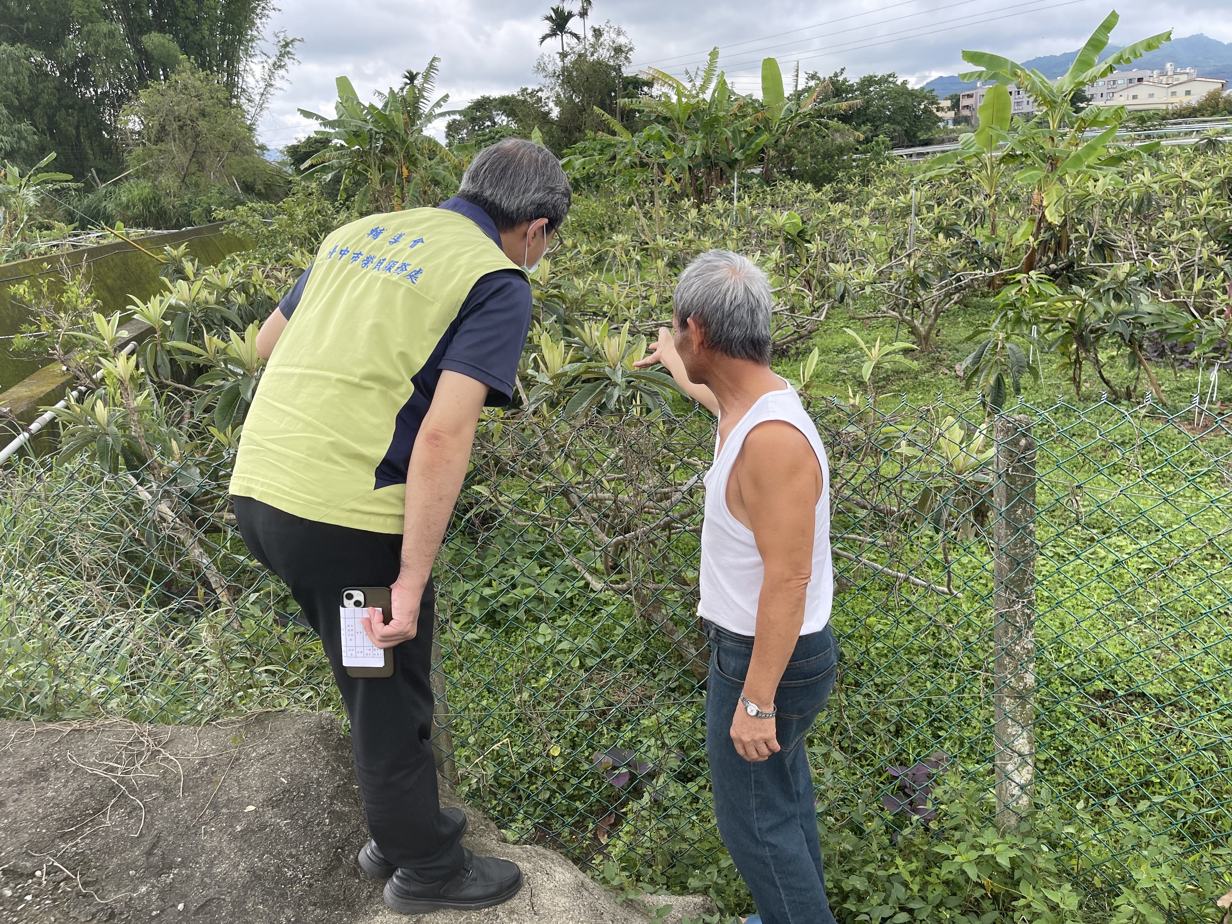 酷夏關懷臺中市榮民服務處走進山城深入探訪榮民長輩傾聽需求