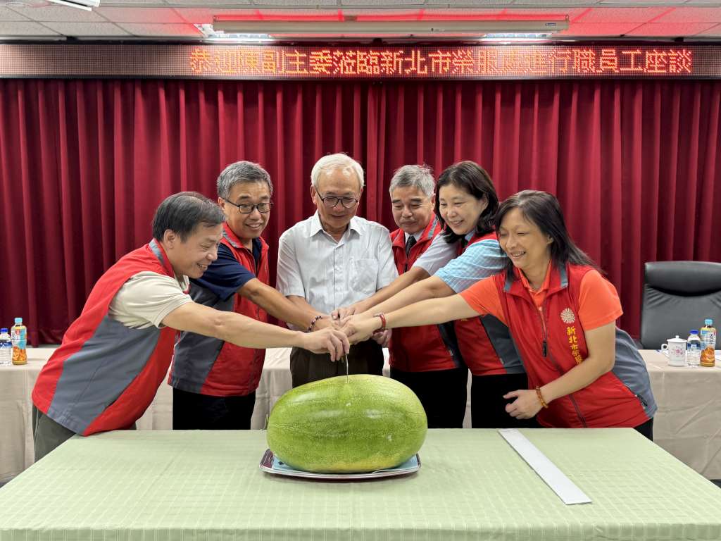 輔導會副主委陳進廣視導新北市榮服處 慰勉同仁辛勞