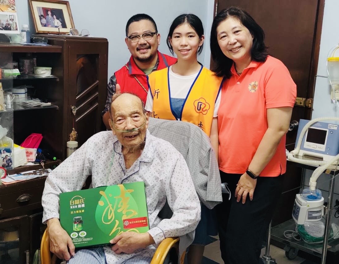 新北市榮服處關懷新店榮民 深化在地照顧網絡