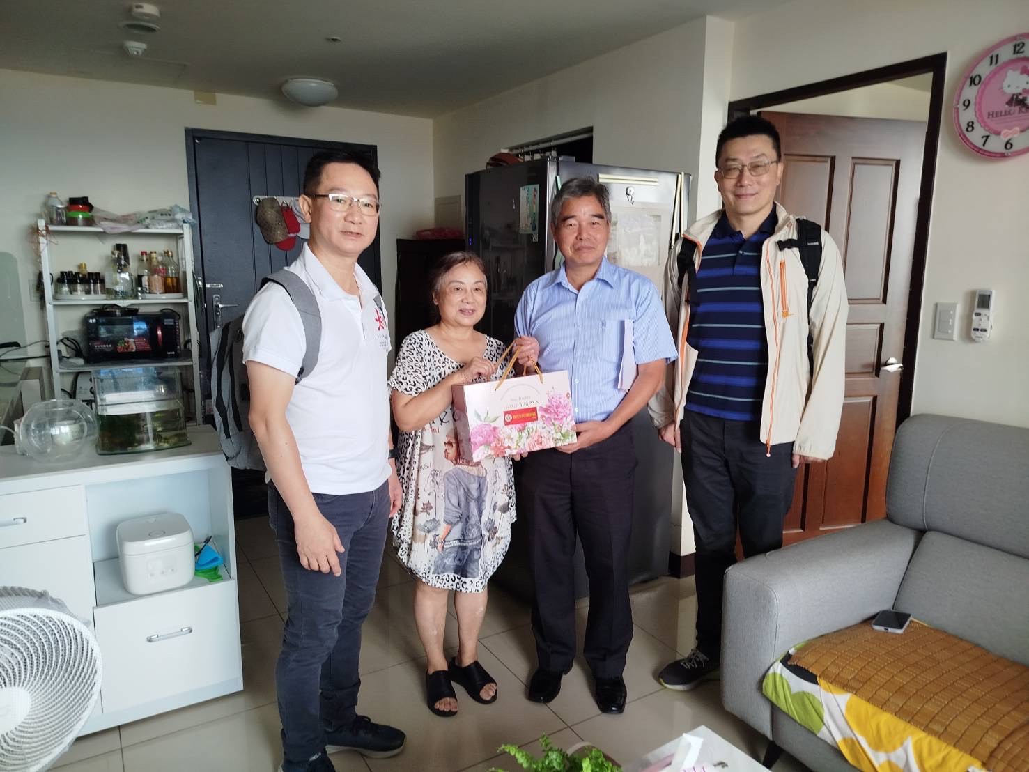 新北市榮服處走入林口社區 實地關懷長輩日常