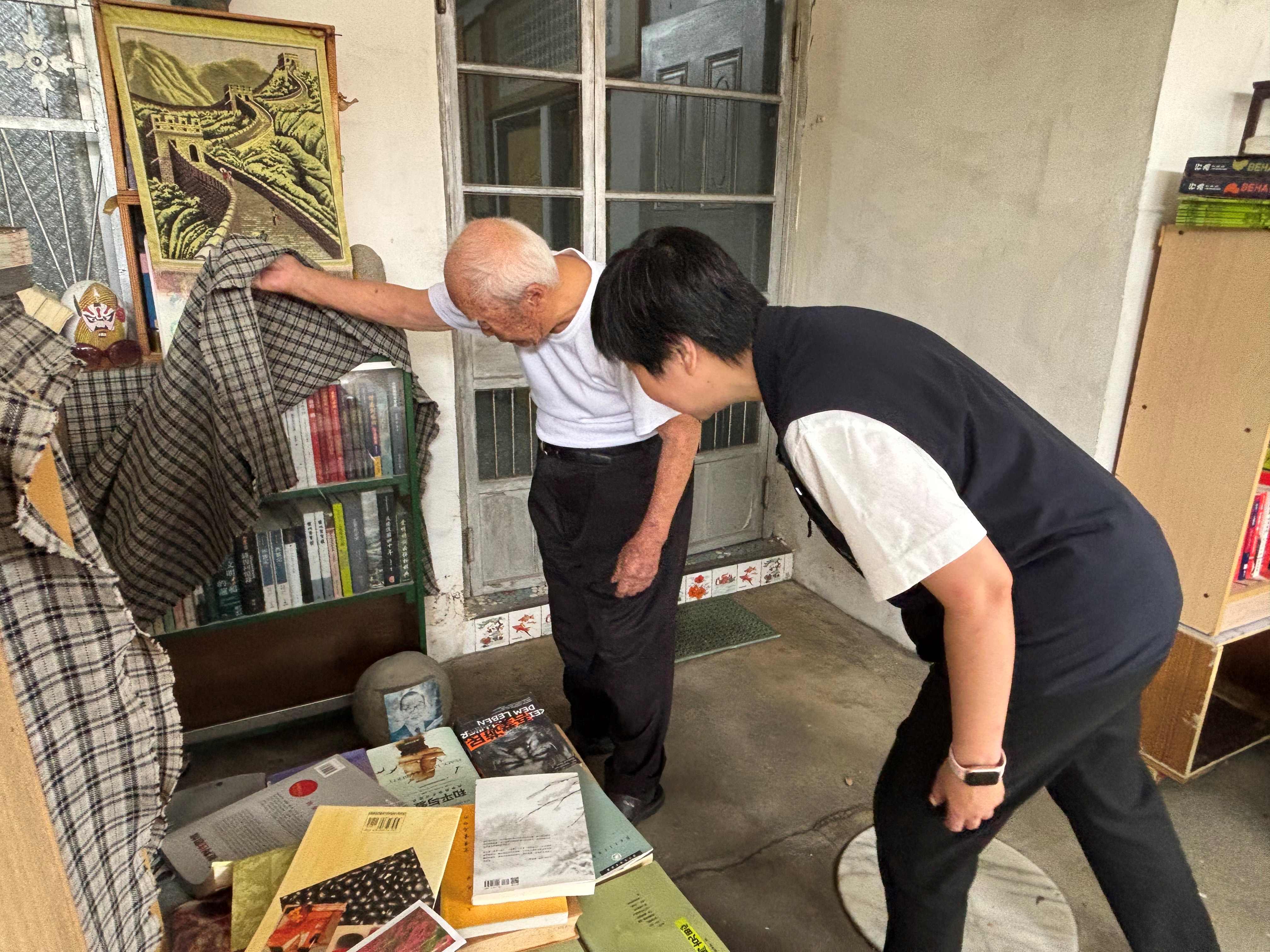 竹山水患不孤單 南投榮服處第一時間溫暖關懷
