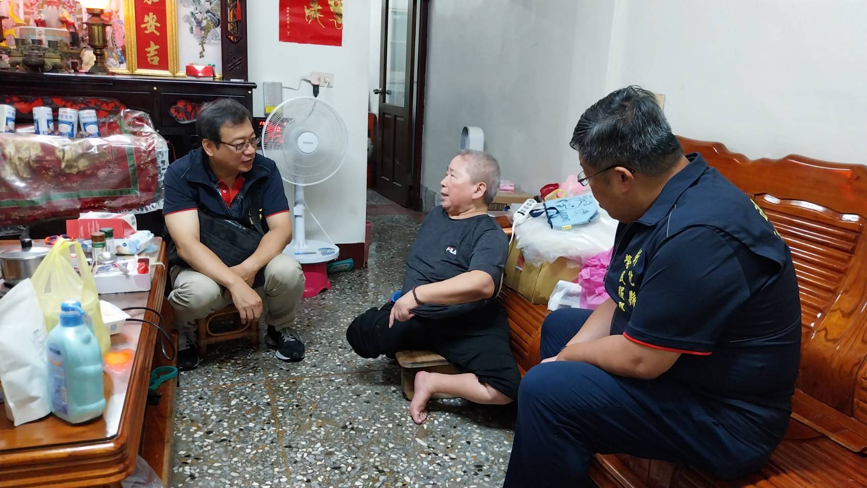 彰化大雷雨部份榮民眷受災  榮服處展開關懷及協助行動