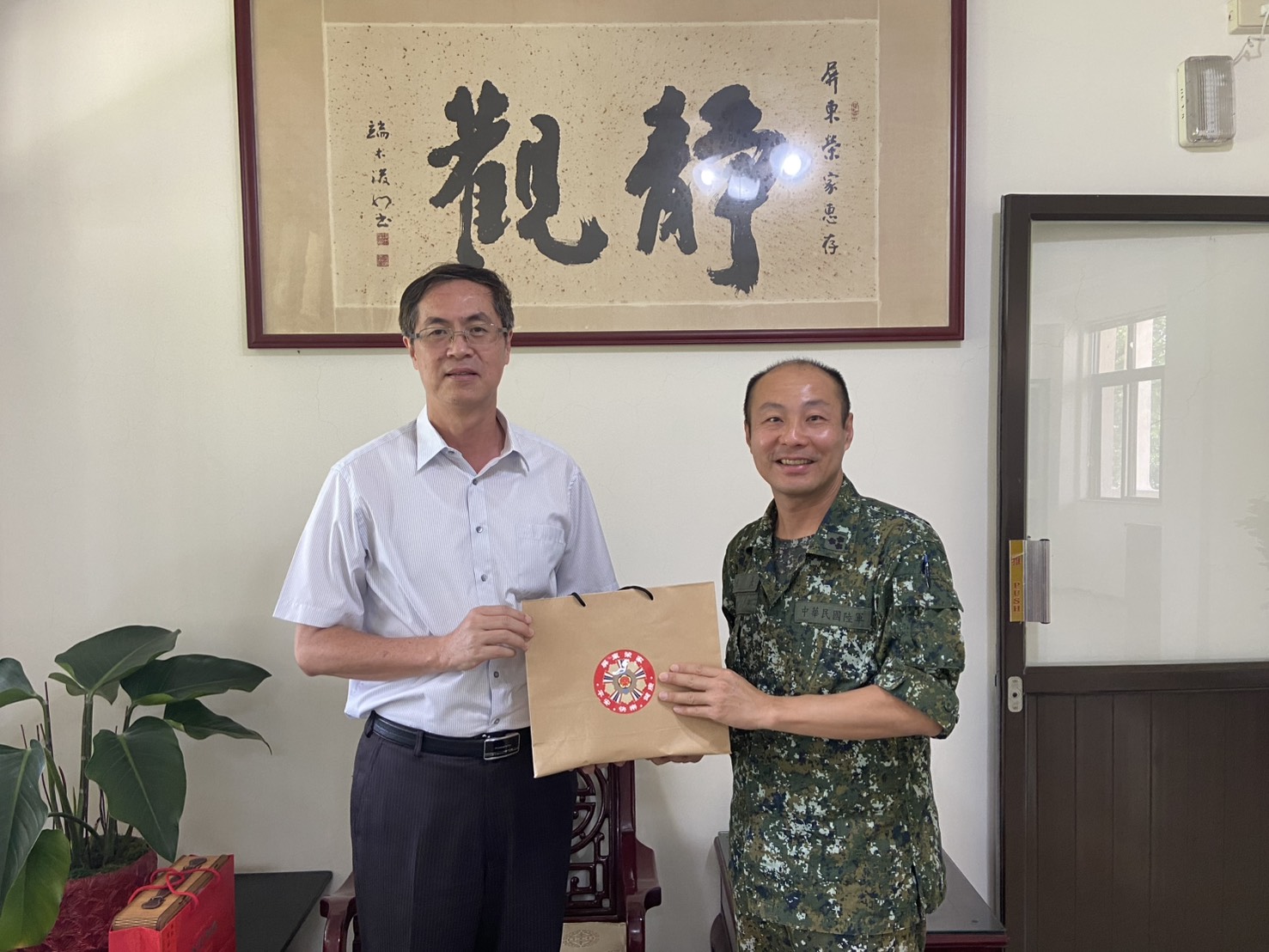 114年08月14日屏東縣後備旅假屏東榮家辦理教育召集 共築全民防衛韌性