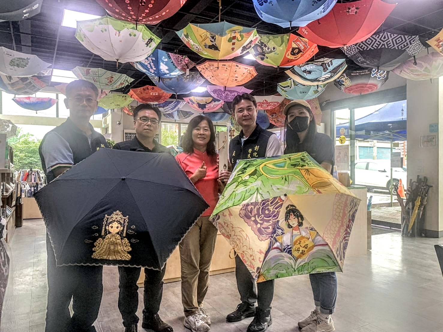 彰化縣榮服處拜會富雨洋傘有限公司開發優質職缺協助退除役官兵就業