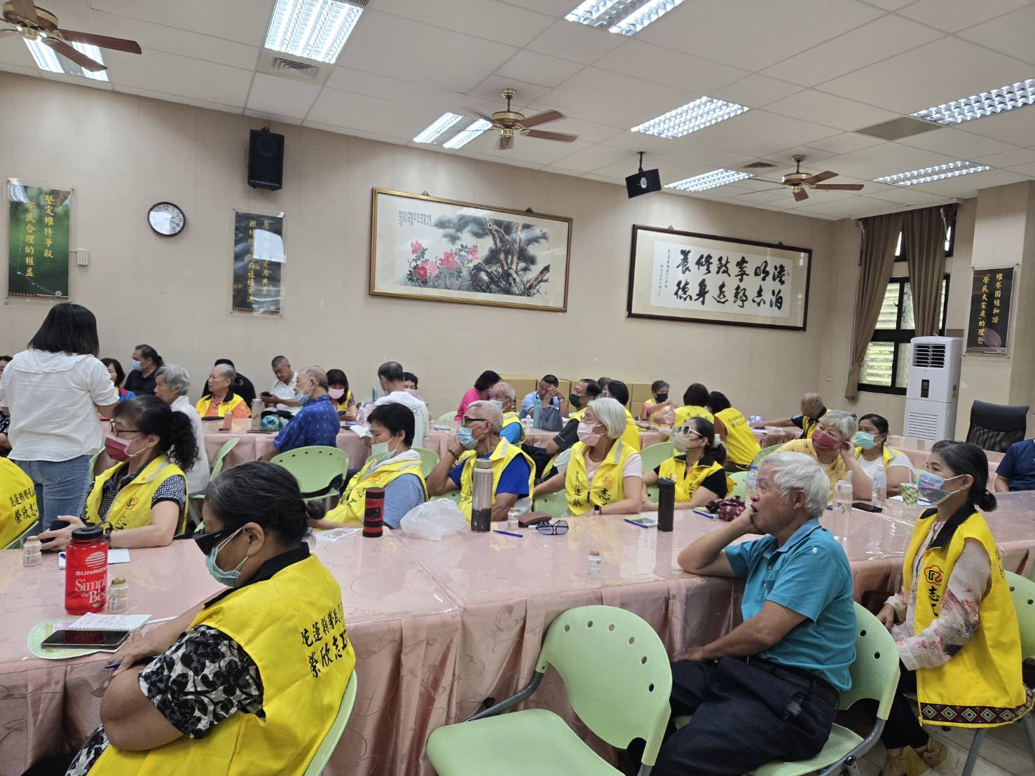 榮欣志工第二季聯繫會報暨防災教育館體驗活動