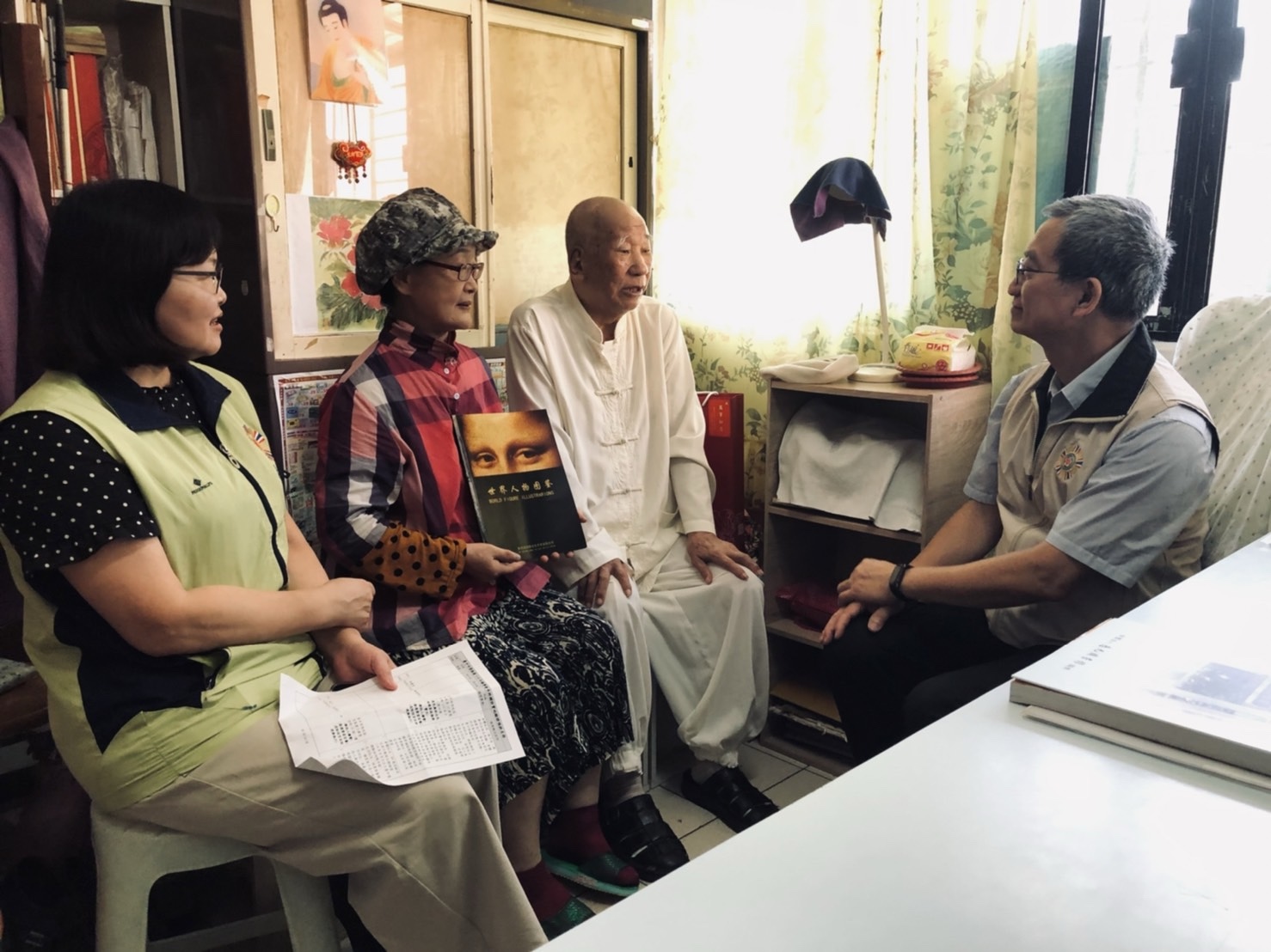 輔導會赴臺中市榮服處實施業務輔訪強化服務照顧品質