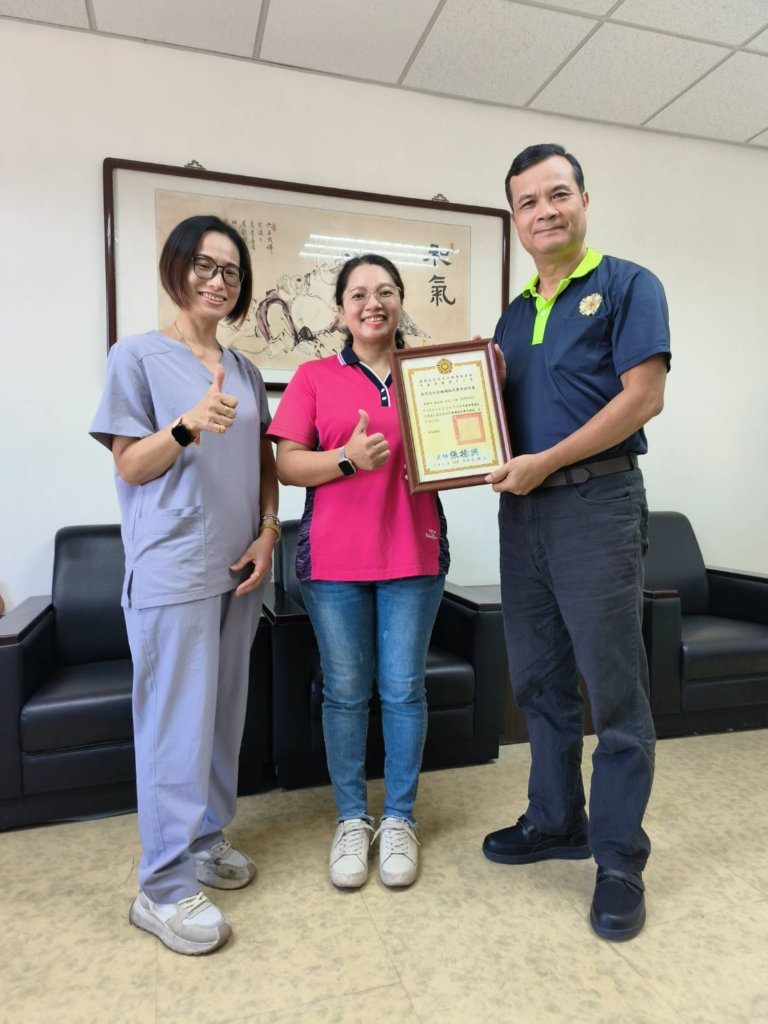 114.10.02 馬蘭榮家感染管制實務訓練，強化長照防疫能量
