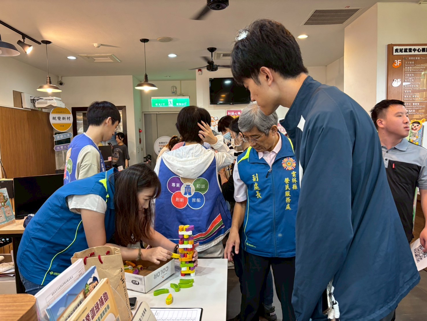 雲林榮服處結合虎尾就業中心 徵才助中高齡就業
