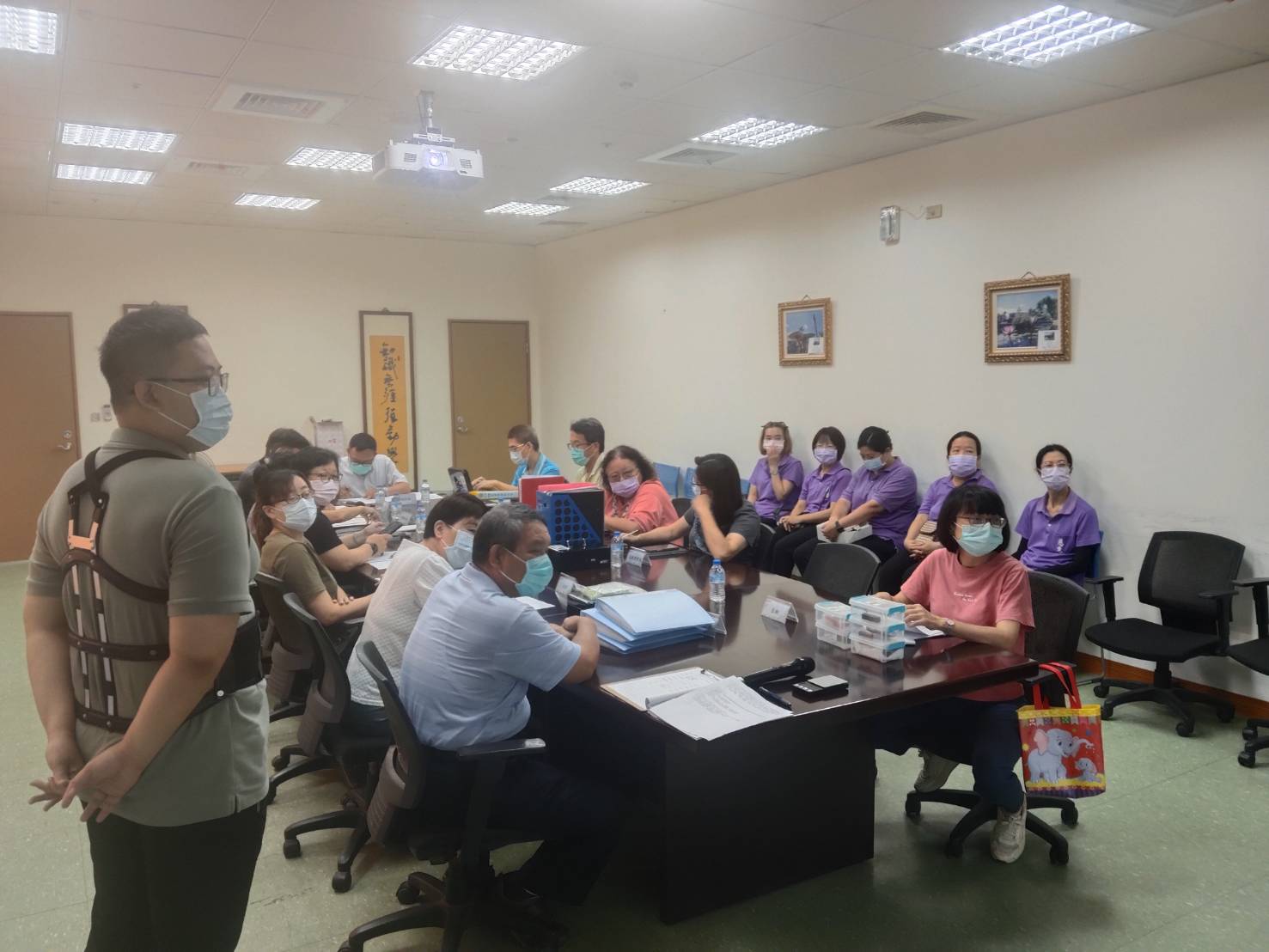 114年10月23日屏東榮家辦理住民財物管理內部稽核 強化作業機制 杜絕不法