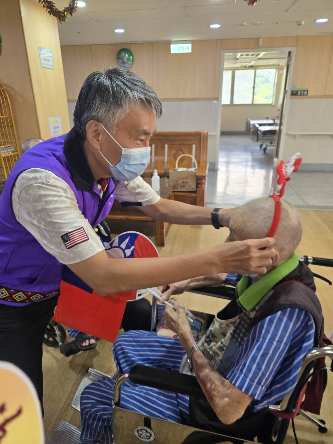 至善園榮民一同慶生