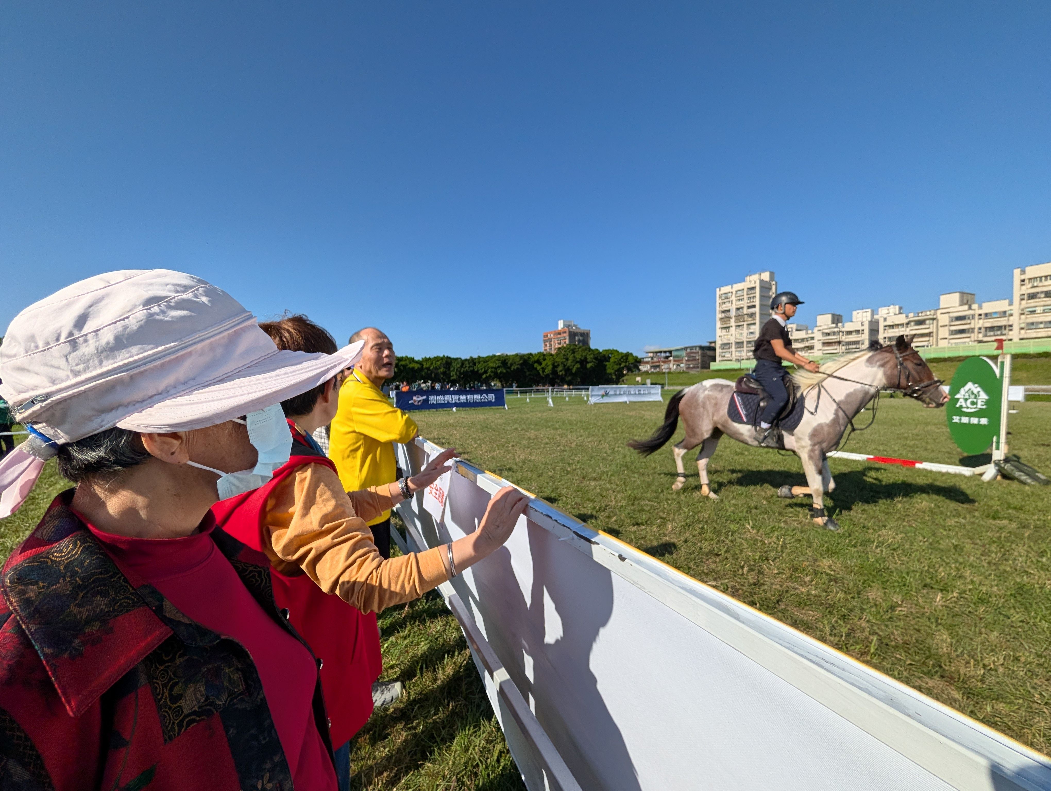 板橋榮家長輩馬術比賽初體驗照片3