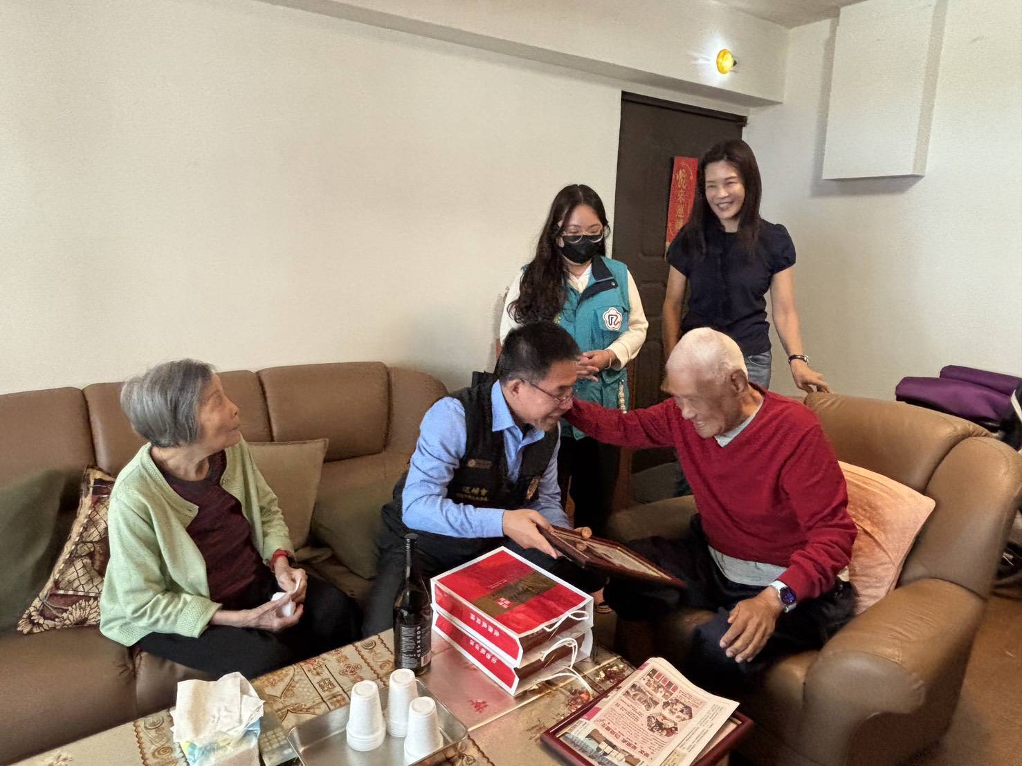 【臺北市榮服處有溫度的服務❤️感動高齡榮民】