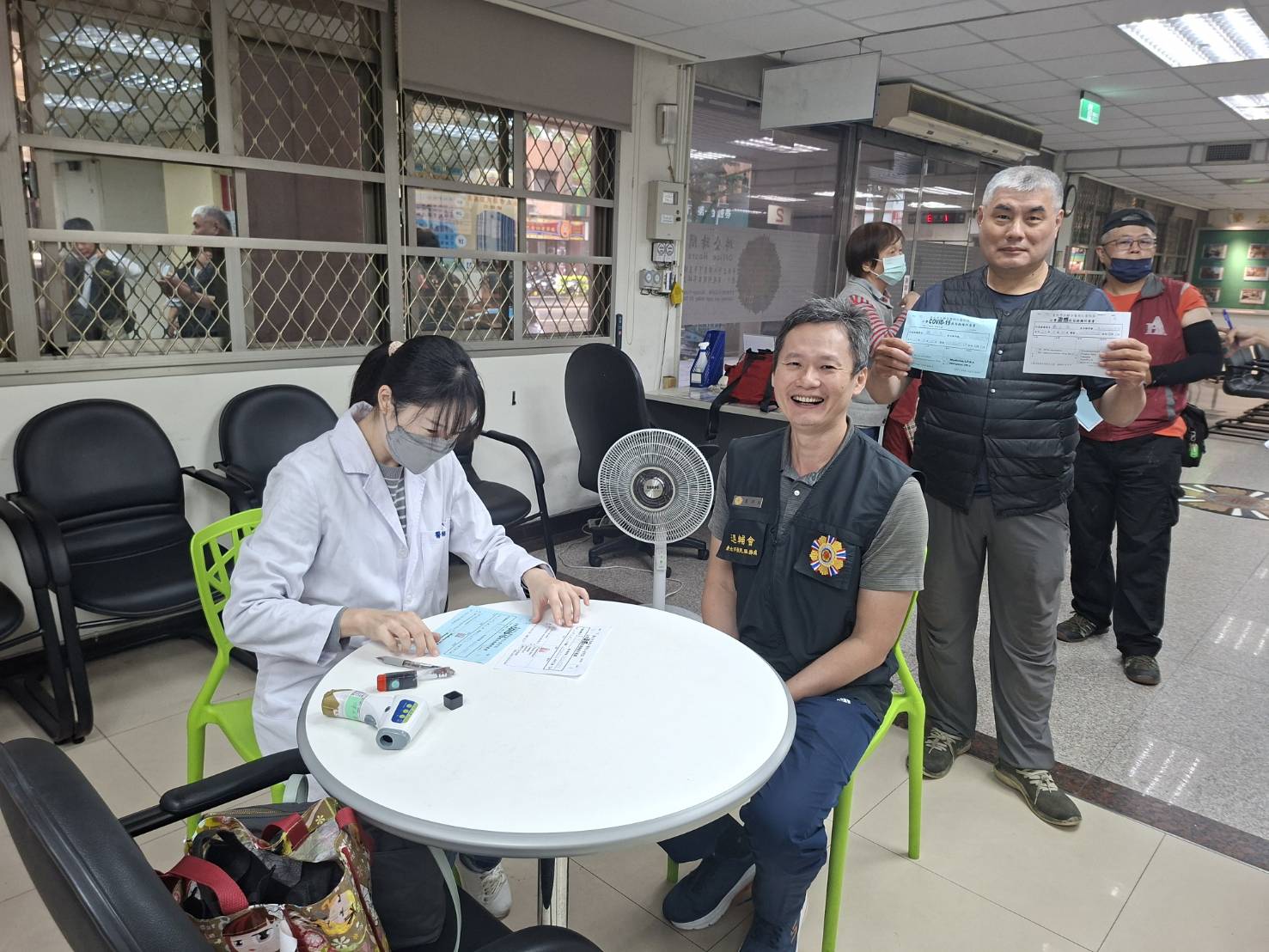 【臺北市榮服處攜手聯合醫院守護榮民眷健康💉】