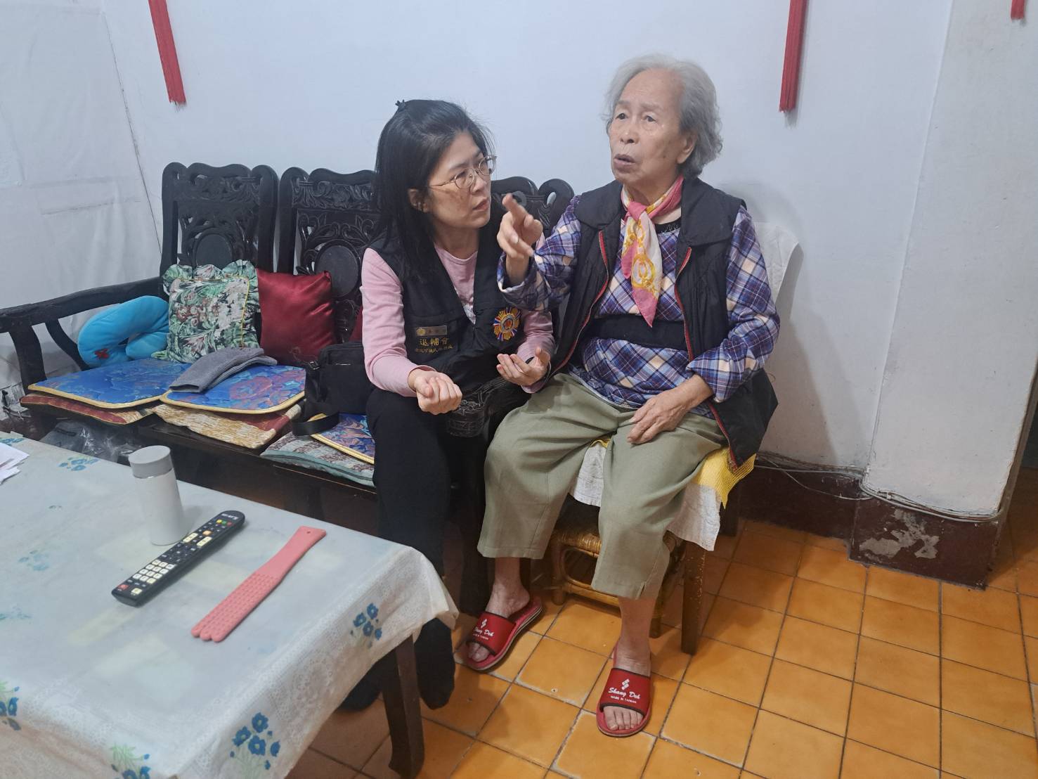 【關懷榮民眷長輩🥰臺北市榮服處深入士林】