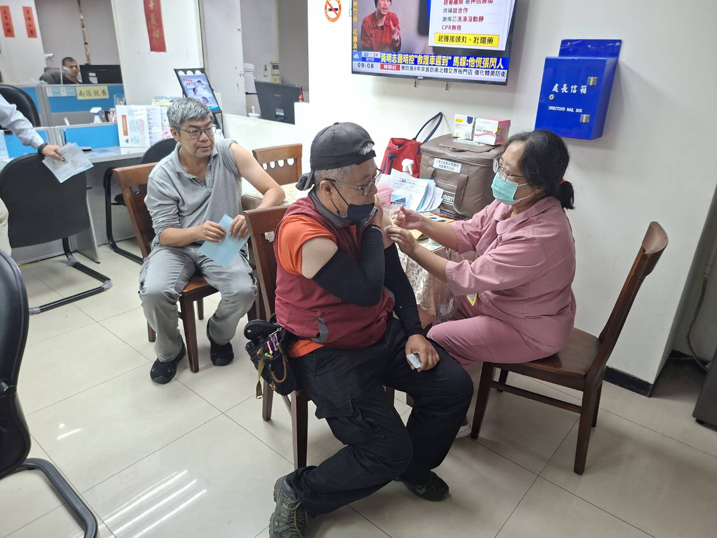 【臺北市榮服處攜手聯合醫院守護榮民眷健康💉】