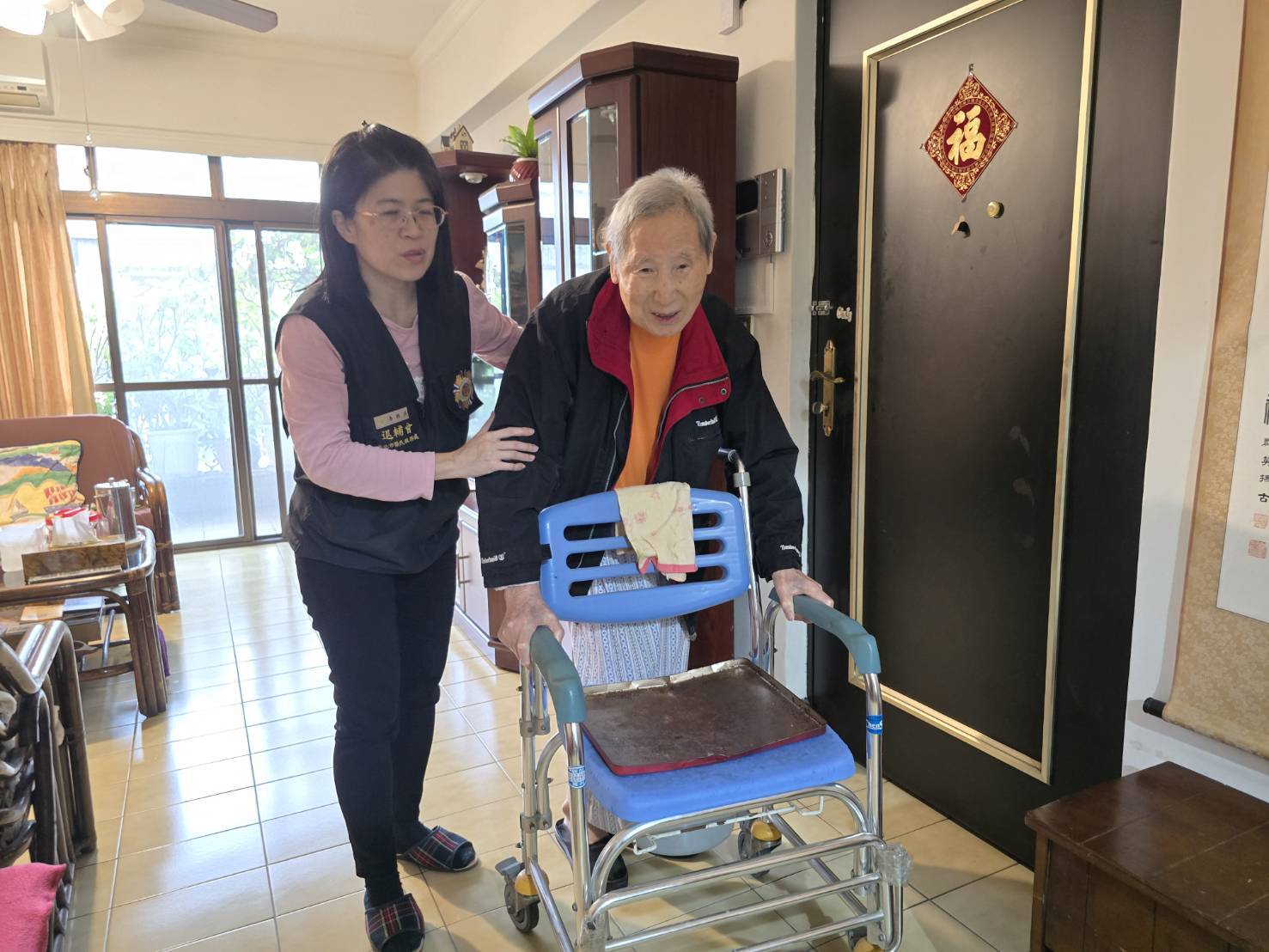 【關懷榮民眷長輩🥰臺北市榮服處深入士林】