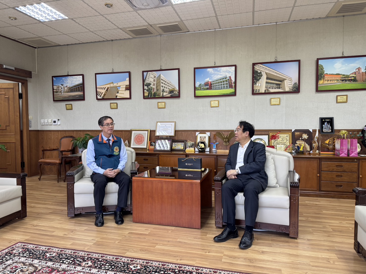 114年12月04日屏東榮家拜會屏東科技大學校長 深化與學界合作交流