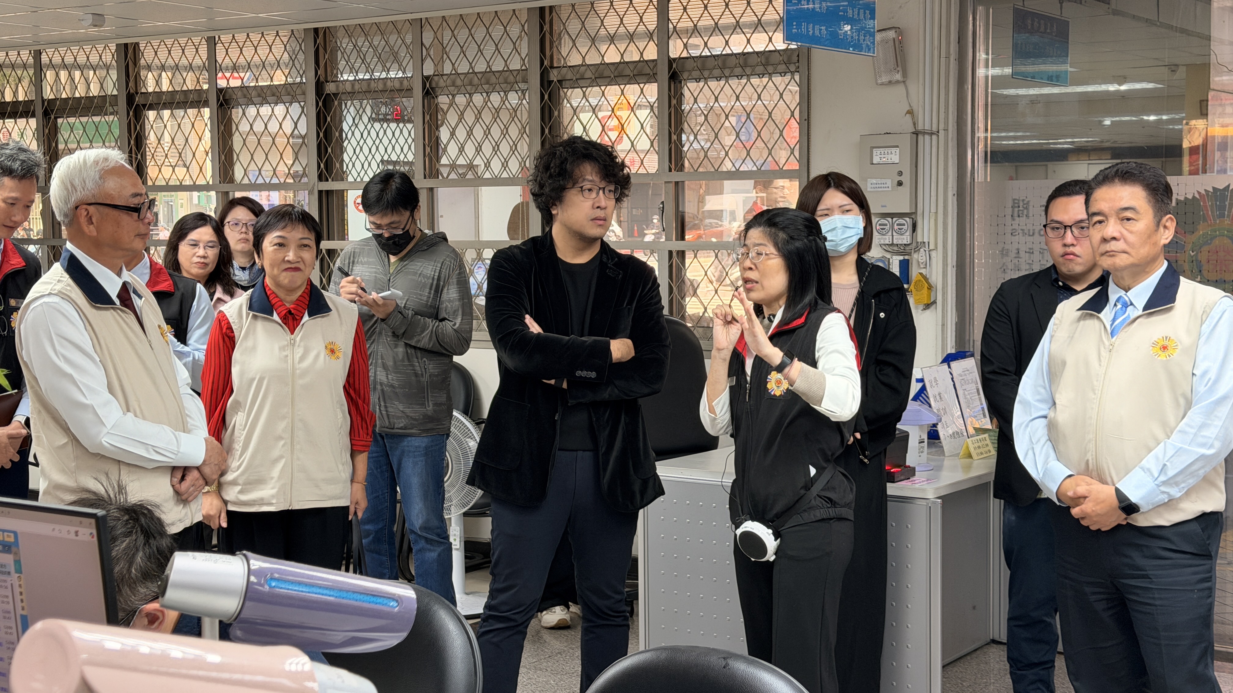 【立法院考察臺北市榮服處👍肯定服務照顧榮民眷成效】